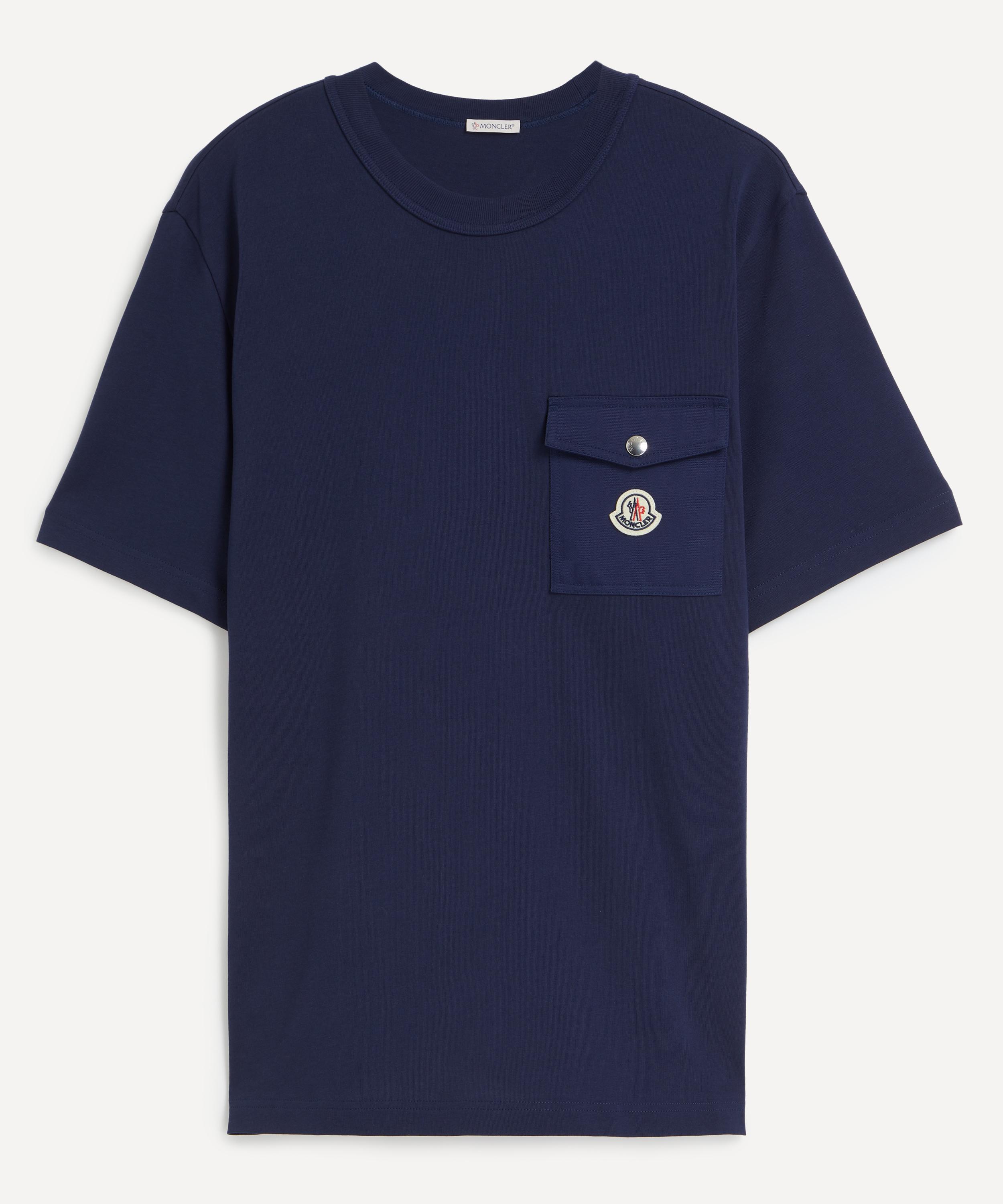 Moncler Men Logo Motif T-shirt