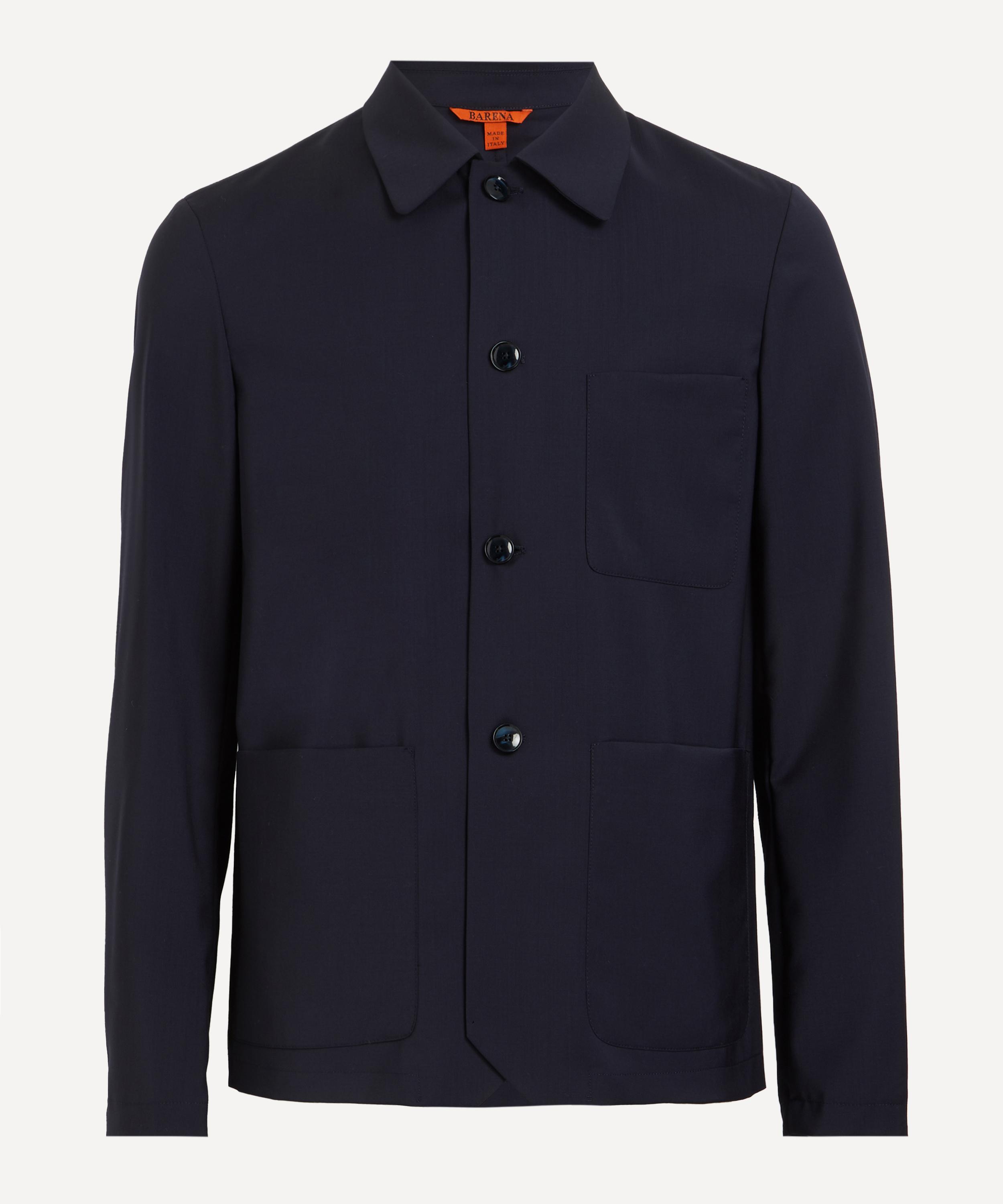 BARENA VENEZIA BARENA MENS REFADA RUVIO COTTON-LINEN OVERSHIRT 
