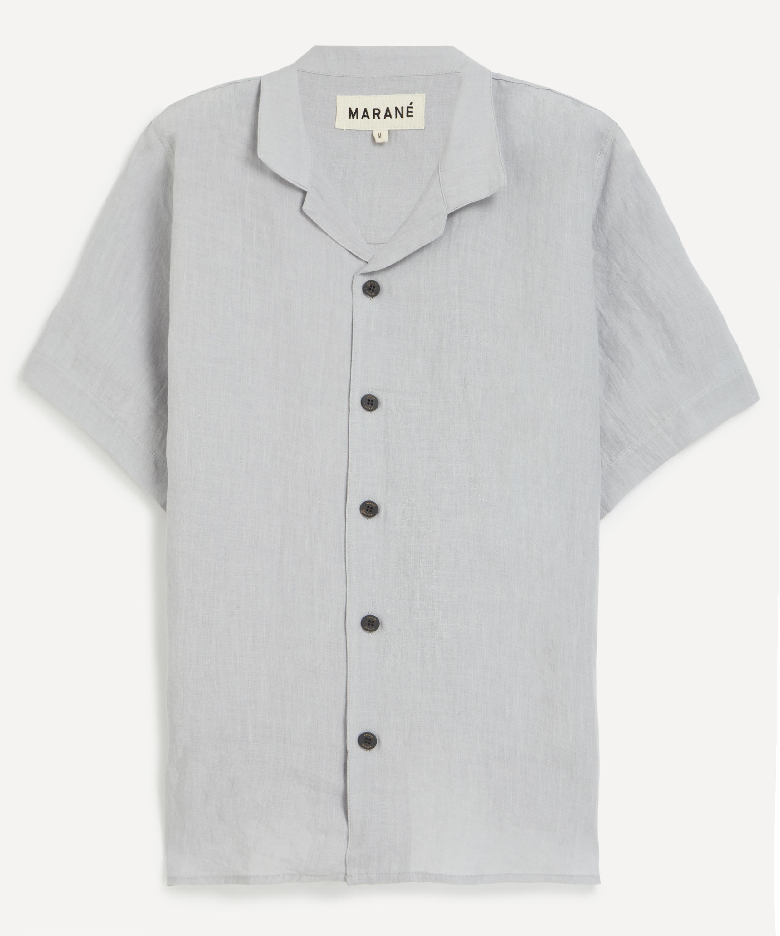 Marane Mens Camp Collar Shirt
