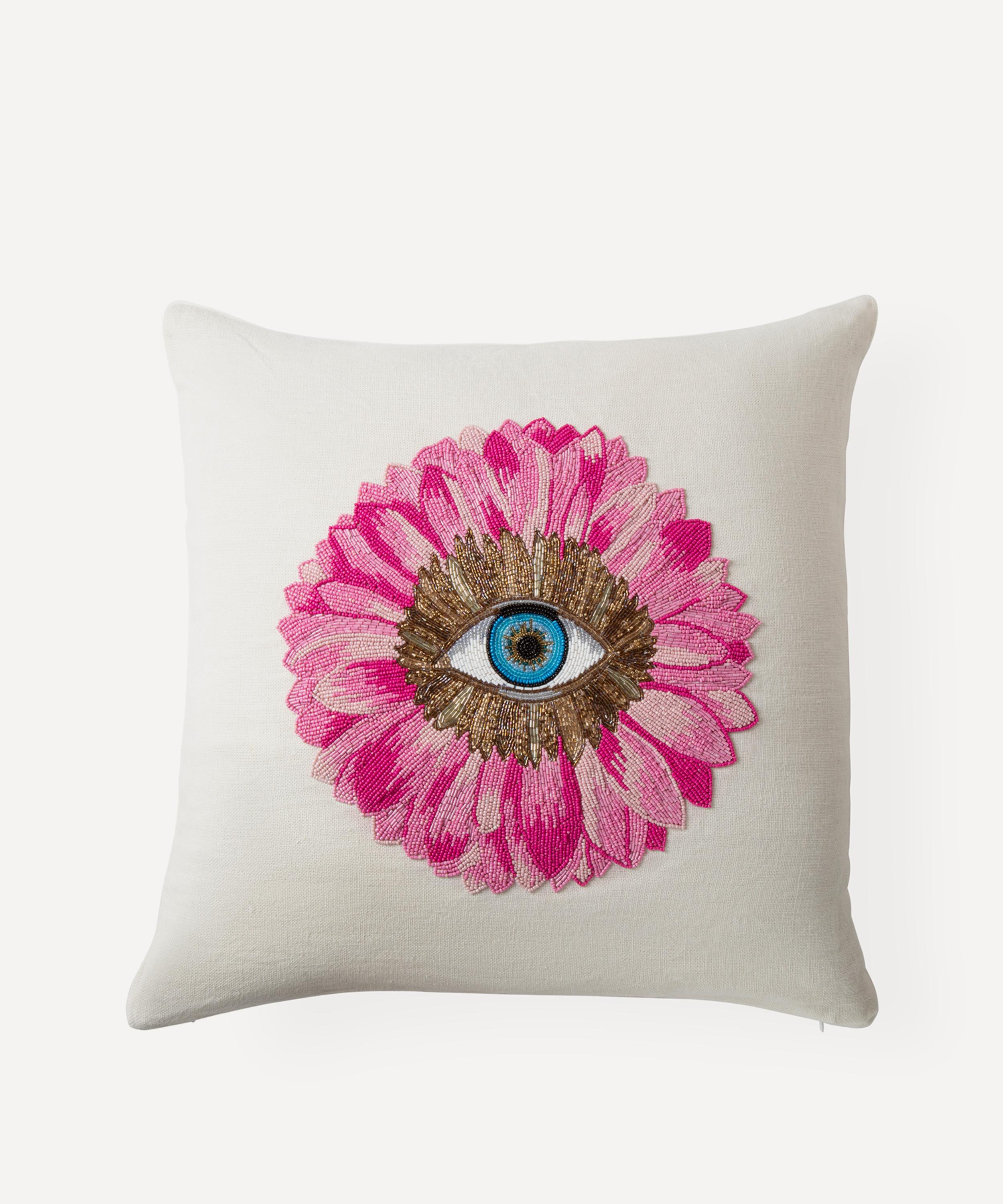 Jonathan Adler Petals Beaded Cushion