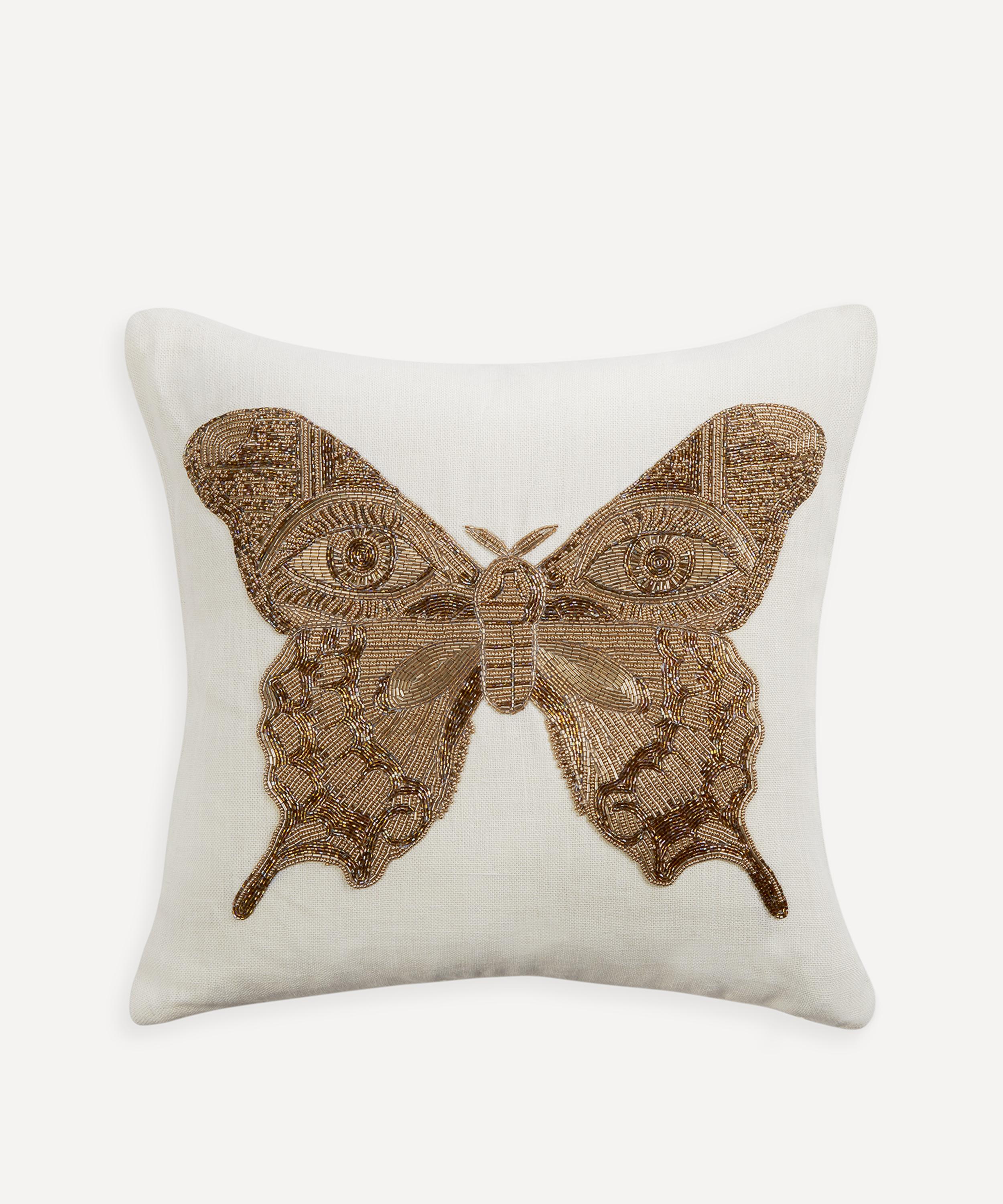 Jonathan Adler Us Muse Butterfly Throw Pillow