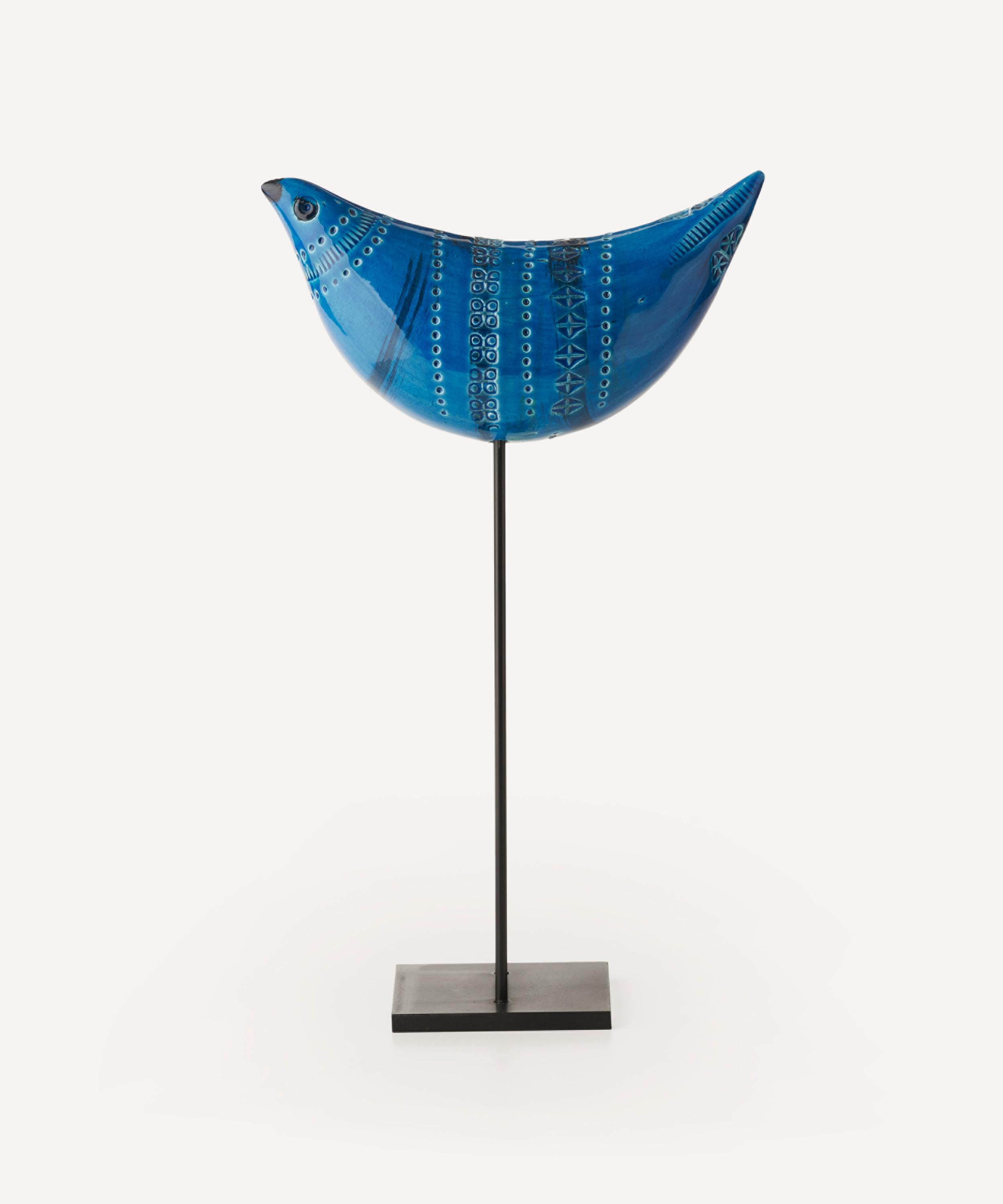 Bitossi Rimini Blu Ceramic Uccellino Figure