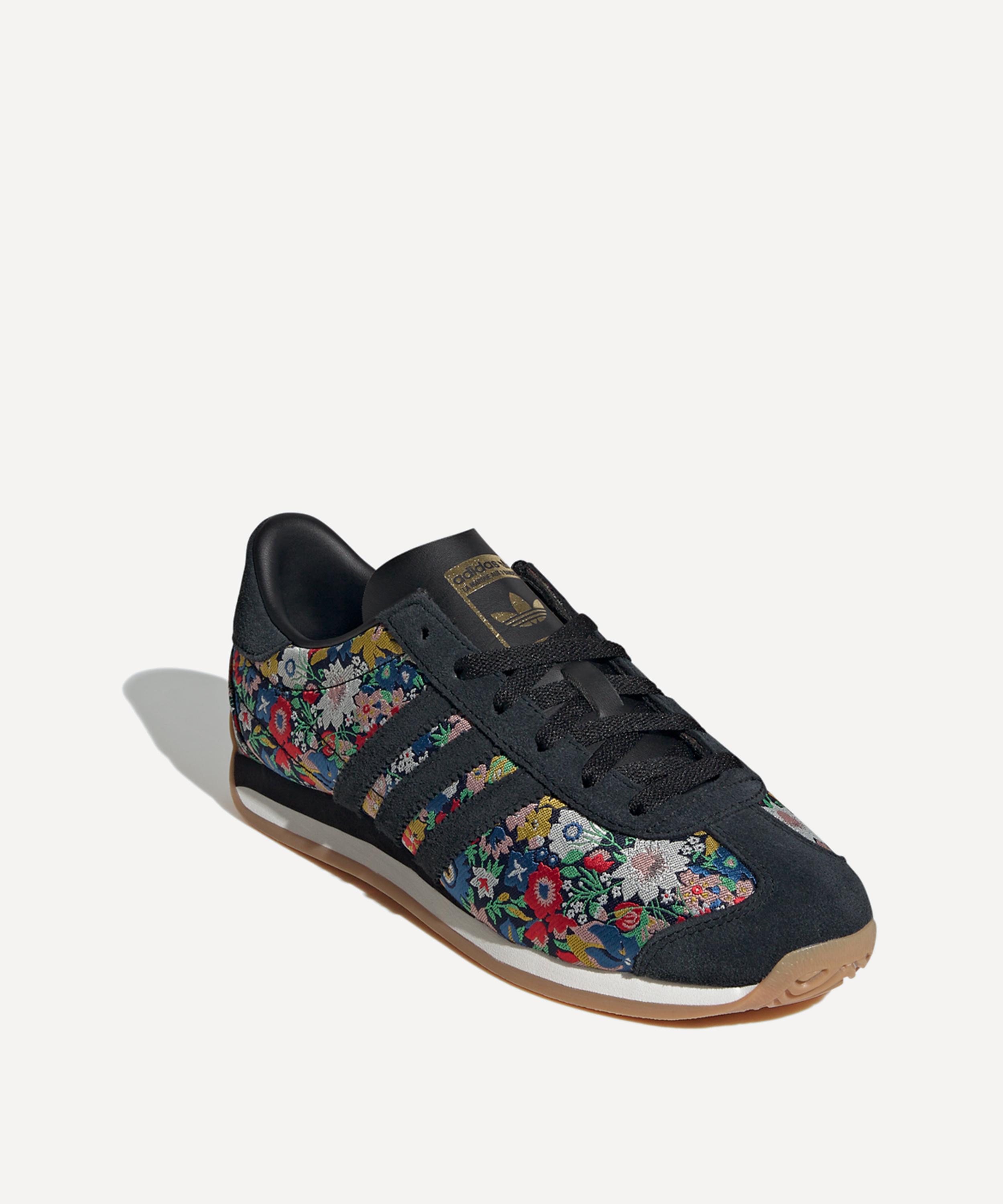 Adidas Originals Country Og "liberty London" Sneakers In Blue