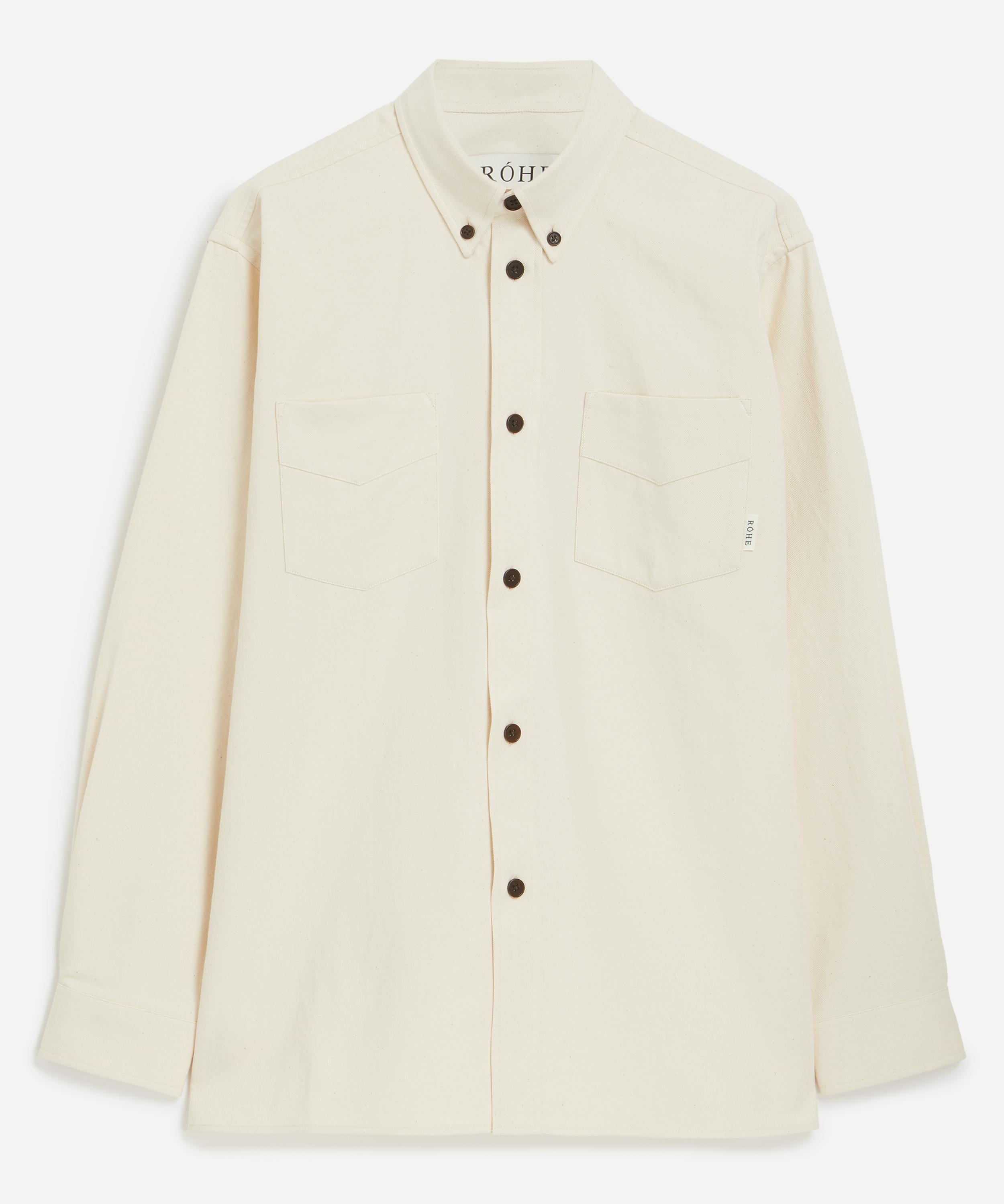 R�he Mens Relaxed Long Sleeve Overshirt
