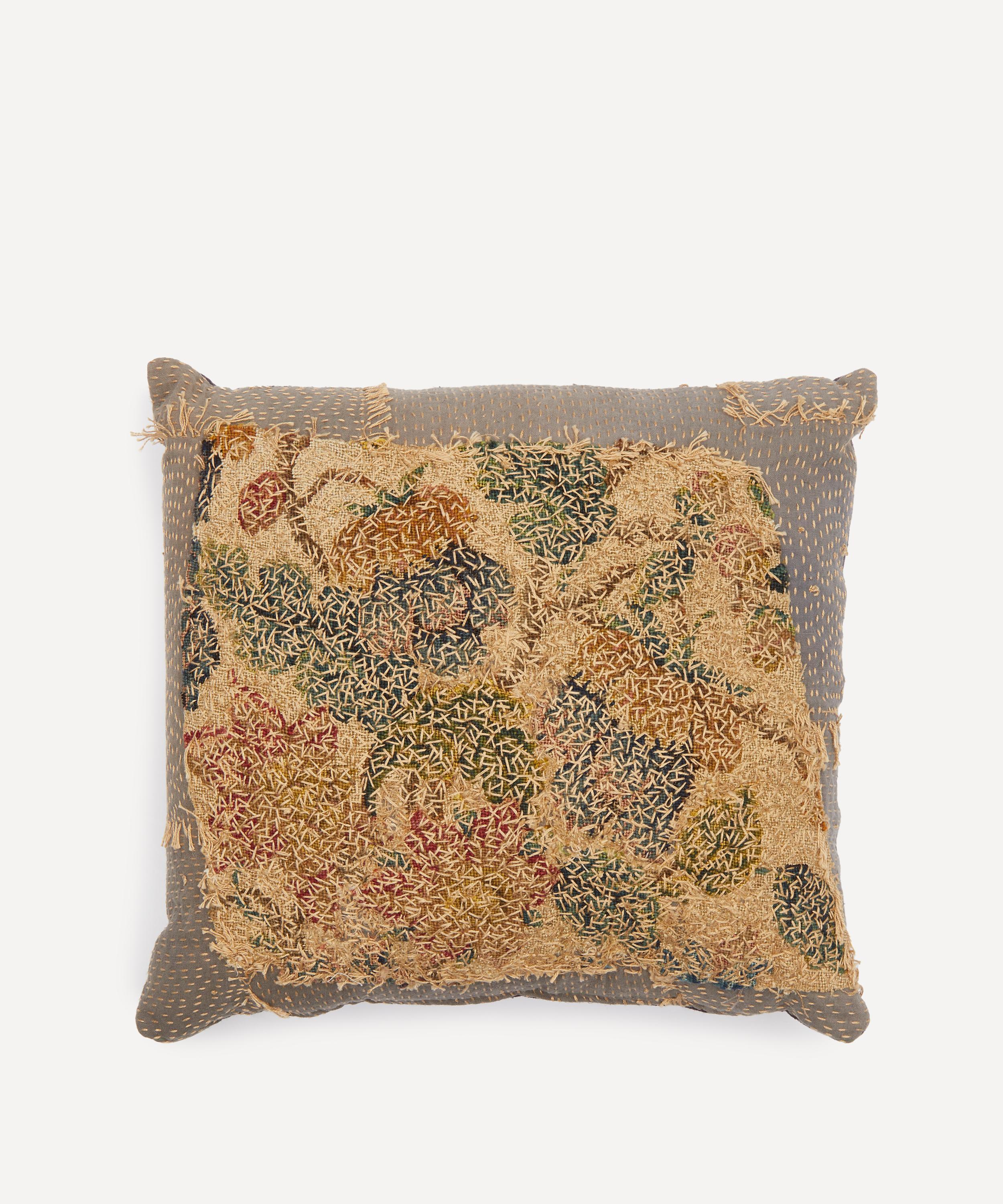 Shop By Walid Aubusson Tapestry Linen Cushion 693