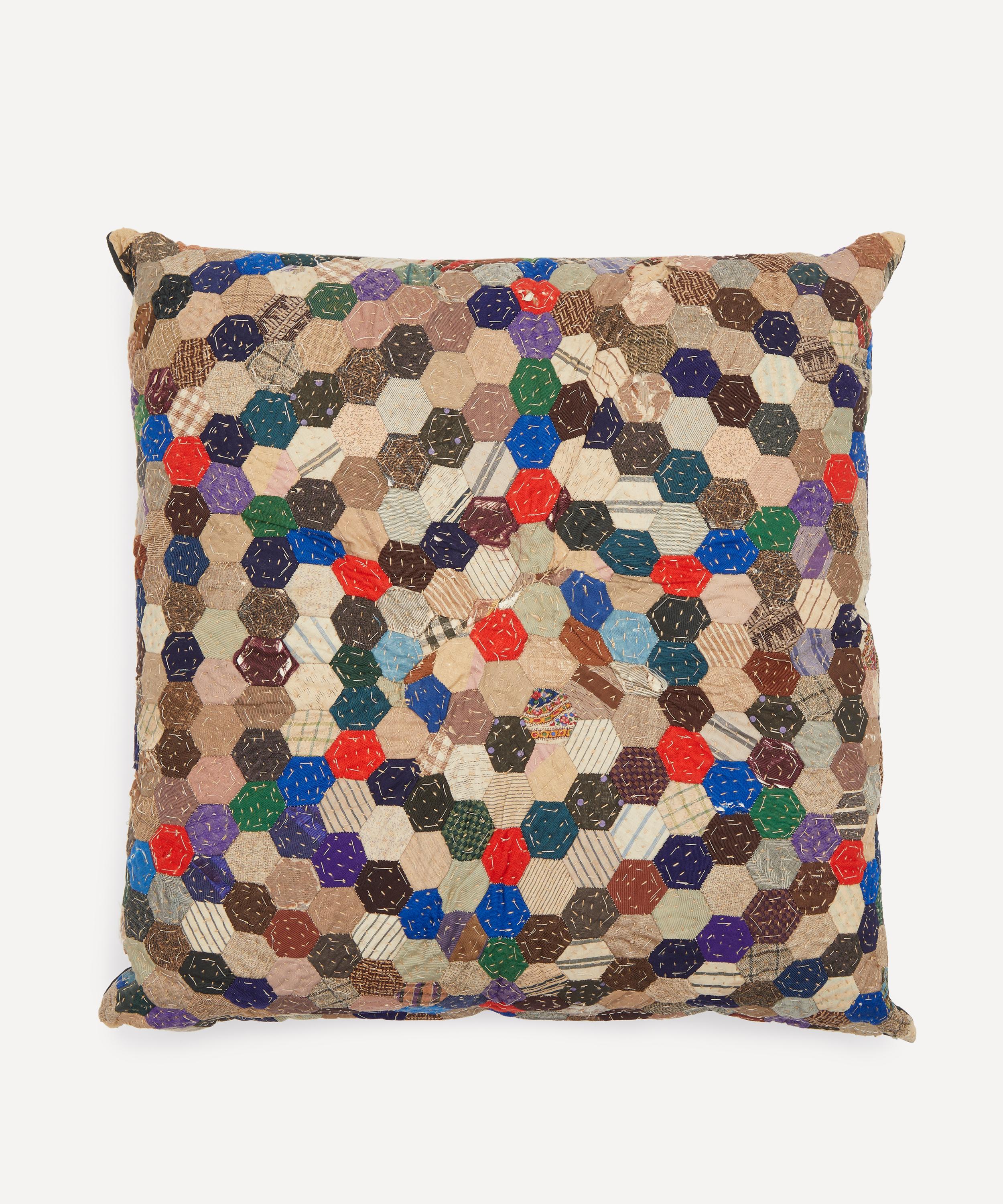 Shop By Walid 19th-century Aubusson Tapestry Silk Cushion 1175