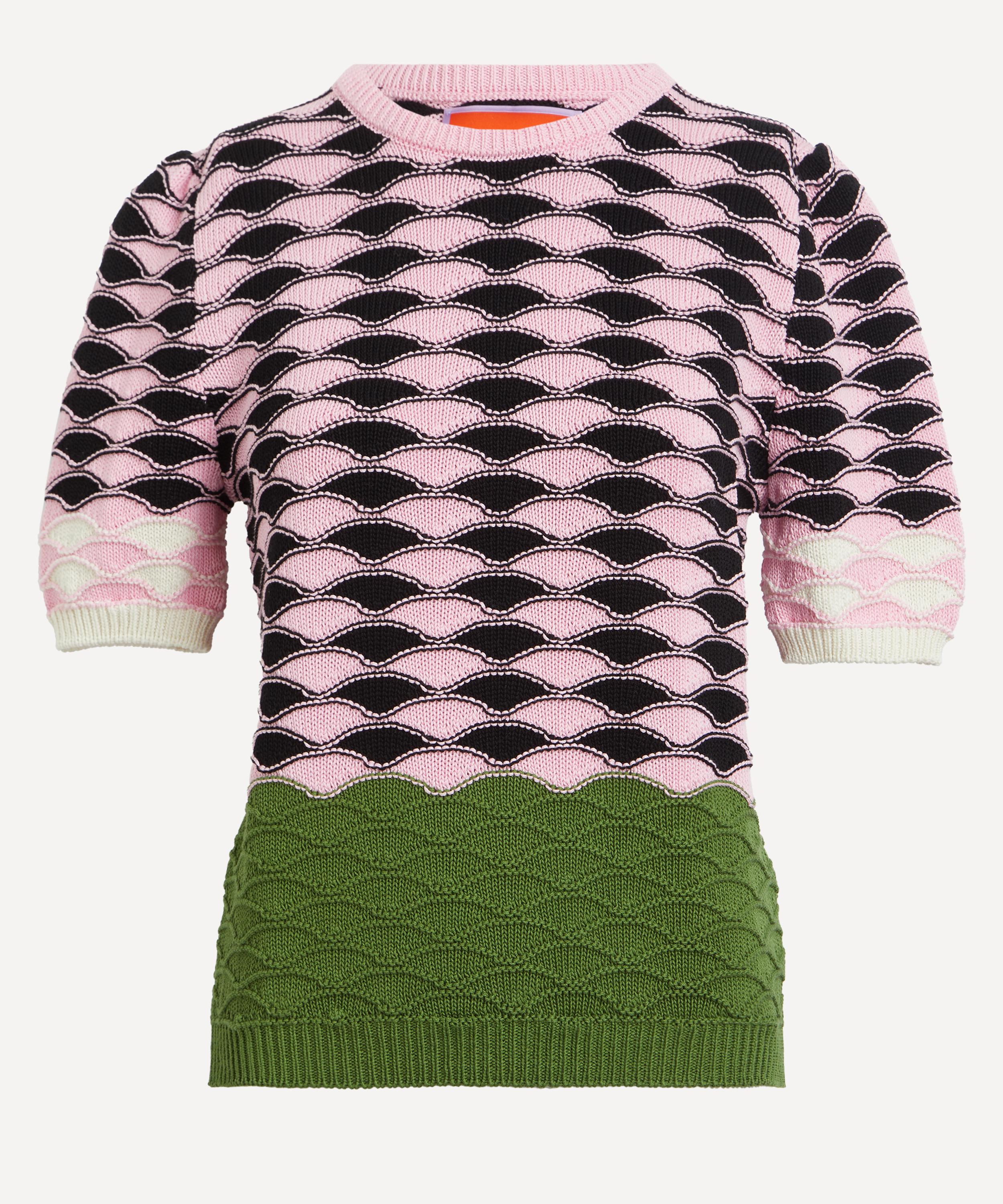 La Doublej Women's Sunset Knitted T-shirt