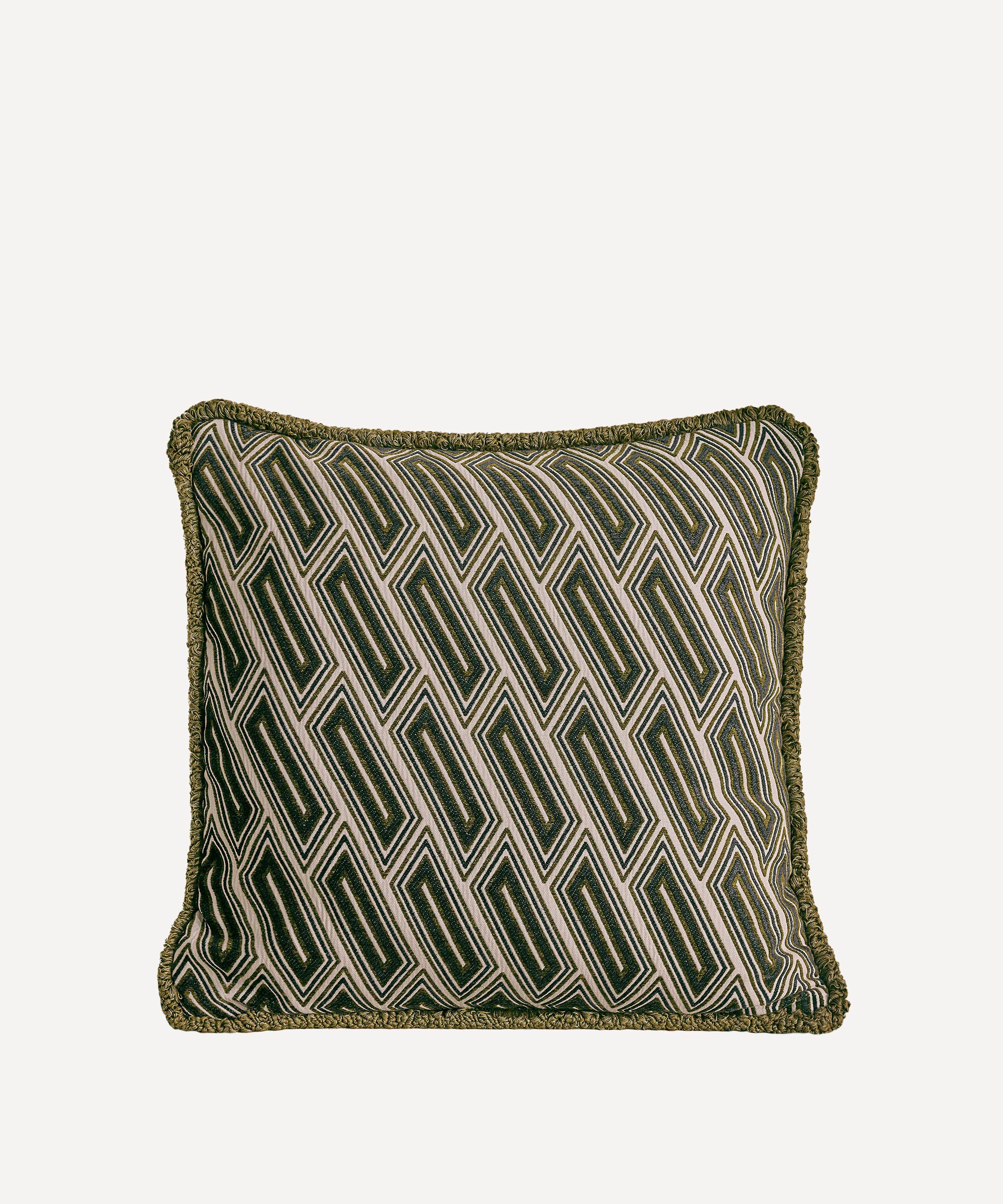 Soho Home Vende Olive Square Cushion