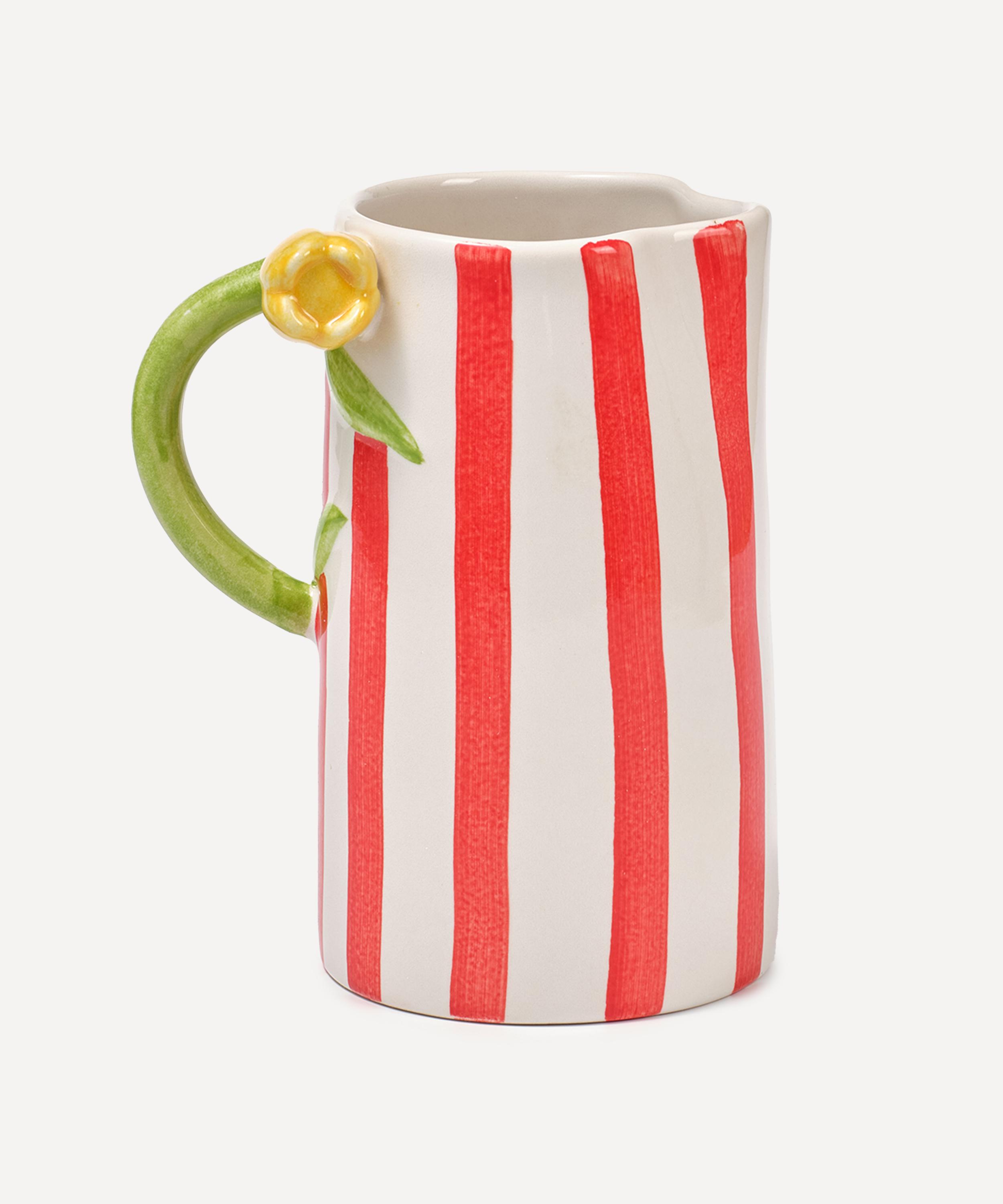 DAMSON MADDER DAMSON MADDER TULIP STRIPE JUG 