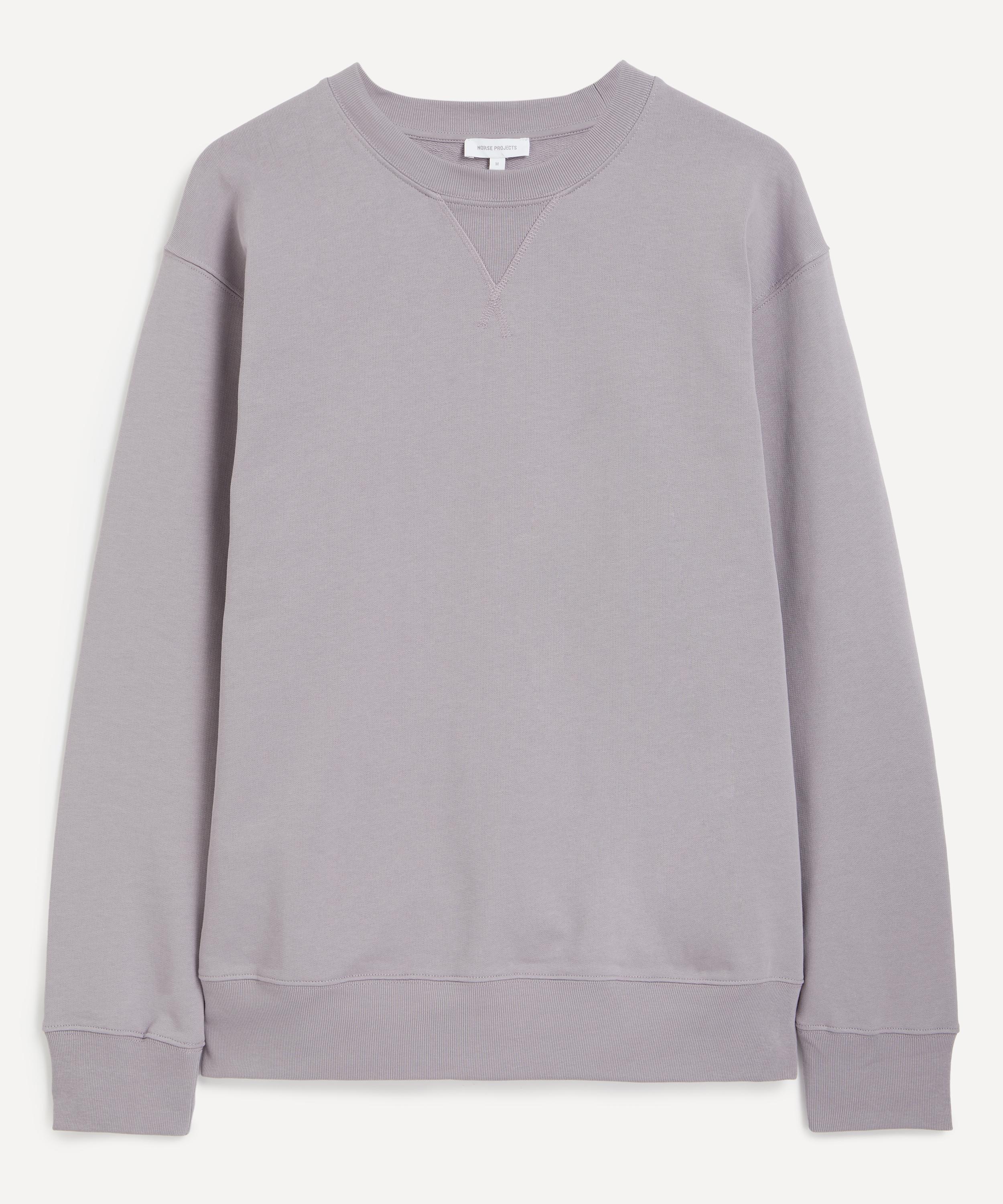 Norse Projects Mens Norse Standard Sweatshirt In Purple