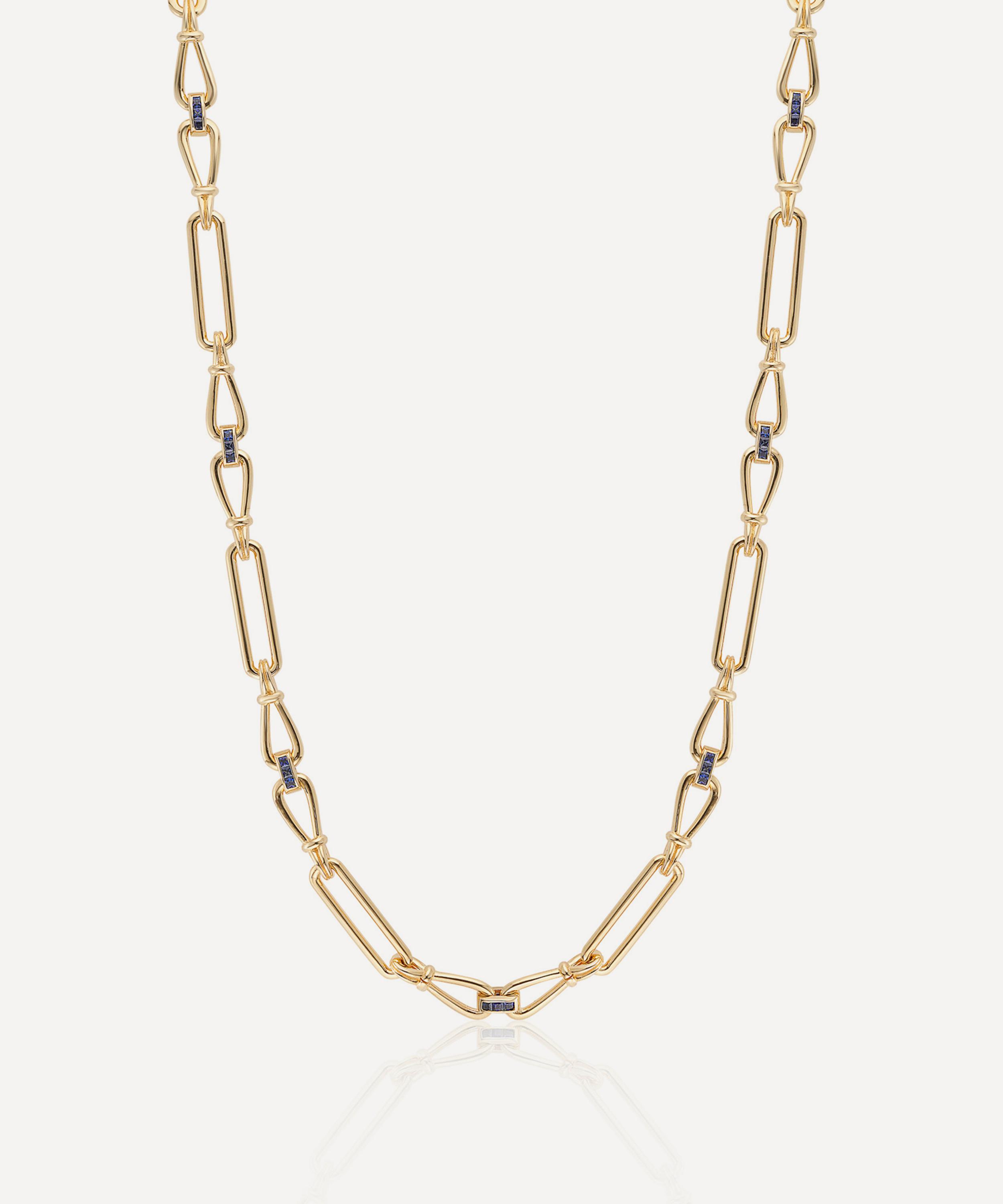 Laura Vann 18ct Gold-plated Rene Heavy Link Chain Necklace