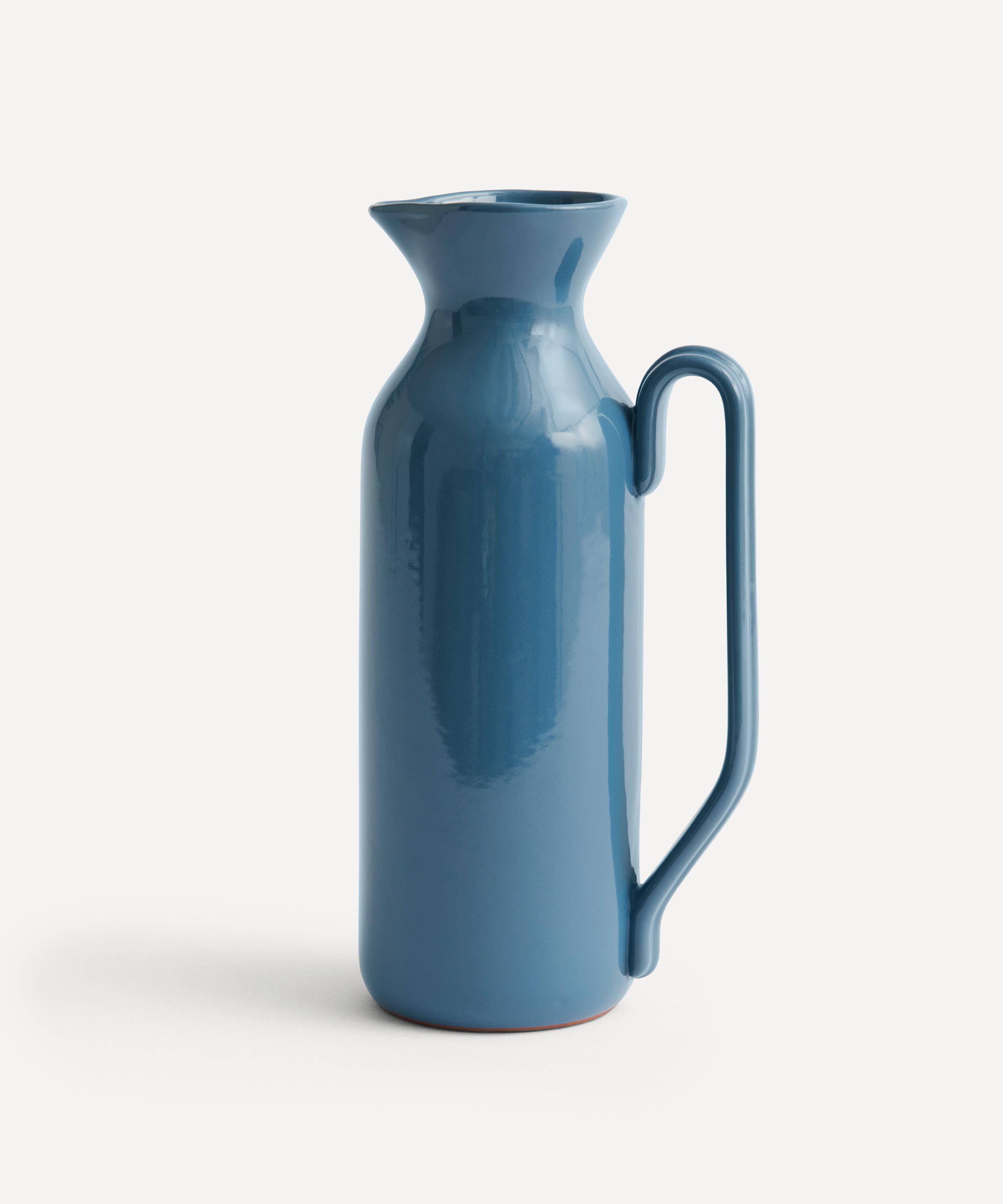 Hay Dark Blue Barro Jug Tall