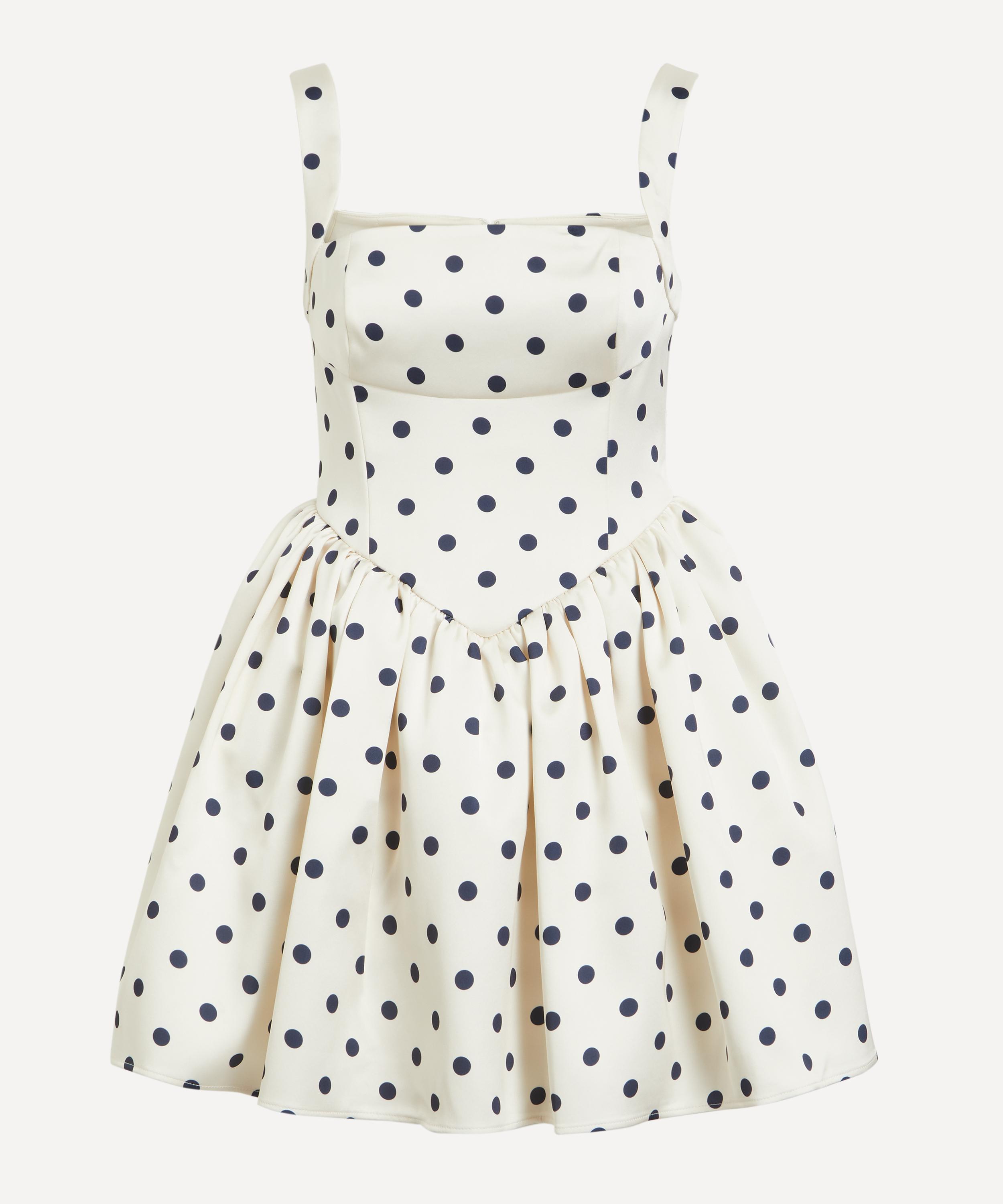 Self-portrait "polka Dot" Mini Dress