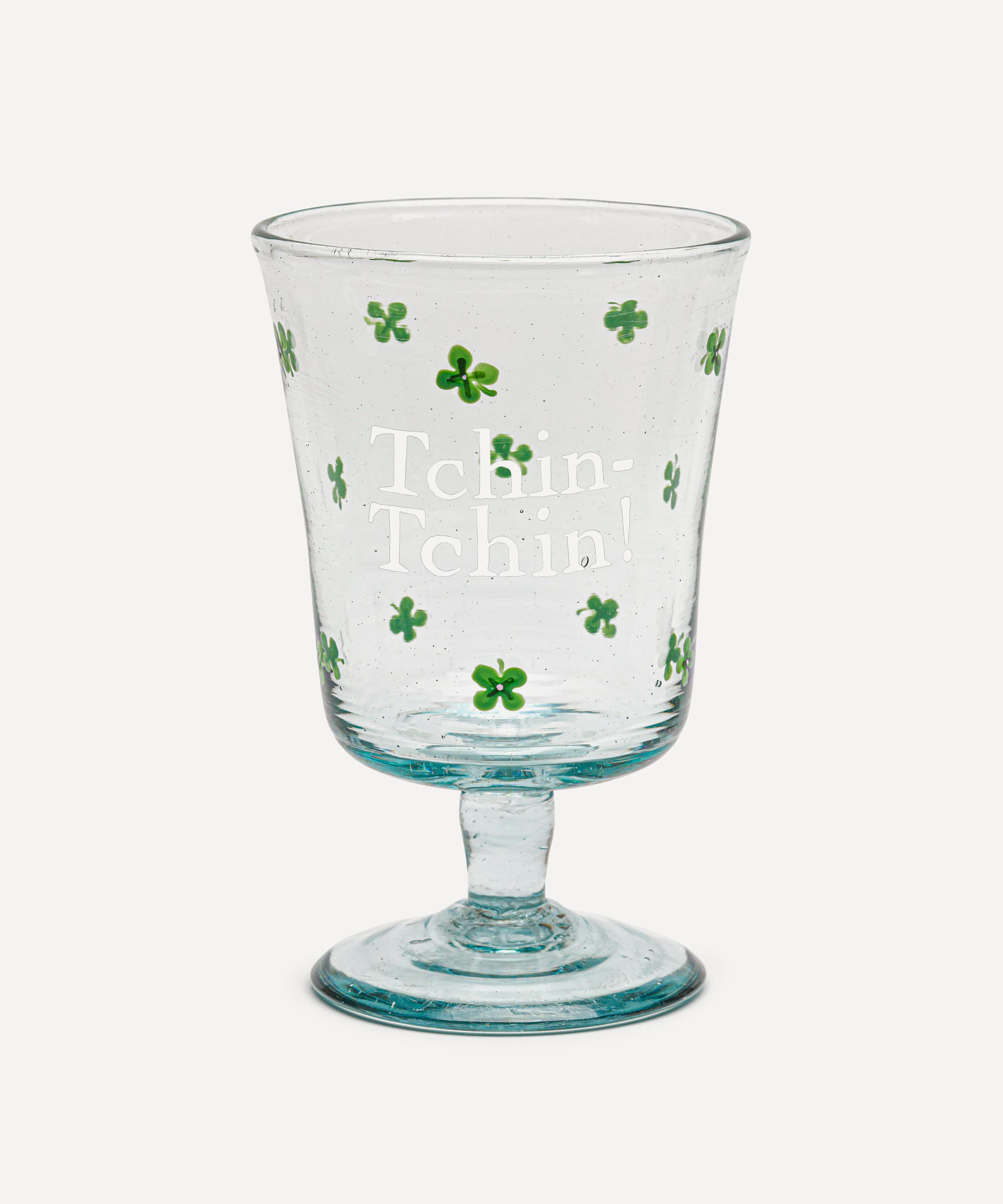Marin Montagut All In Clovers Tchin-tchin Wine Glass