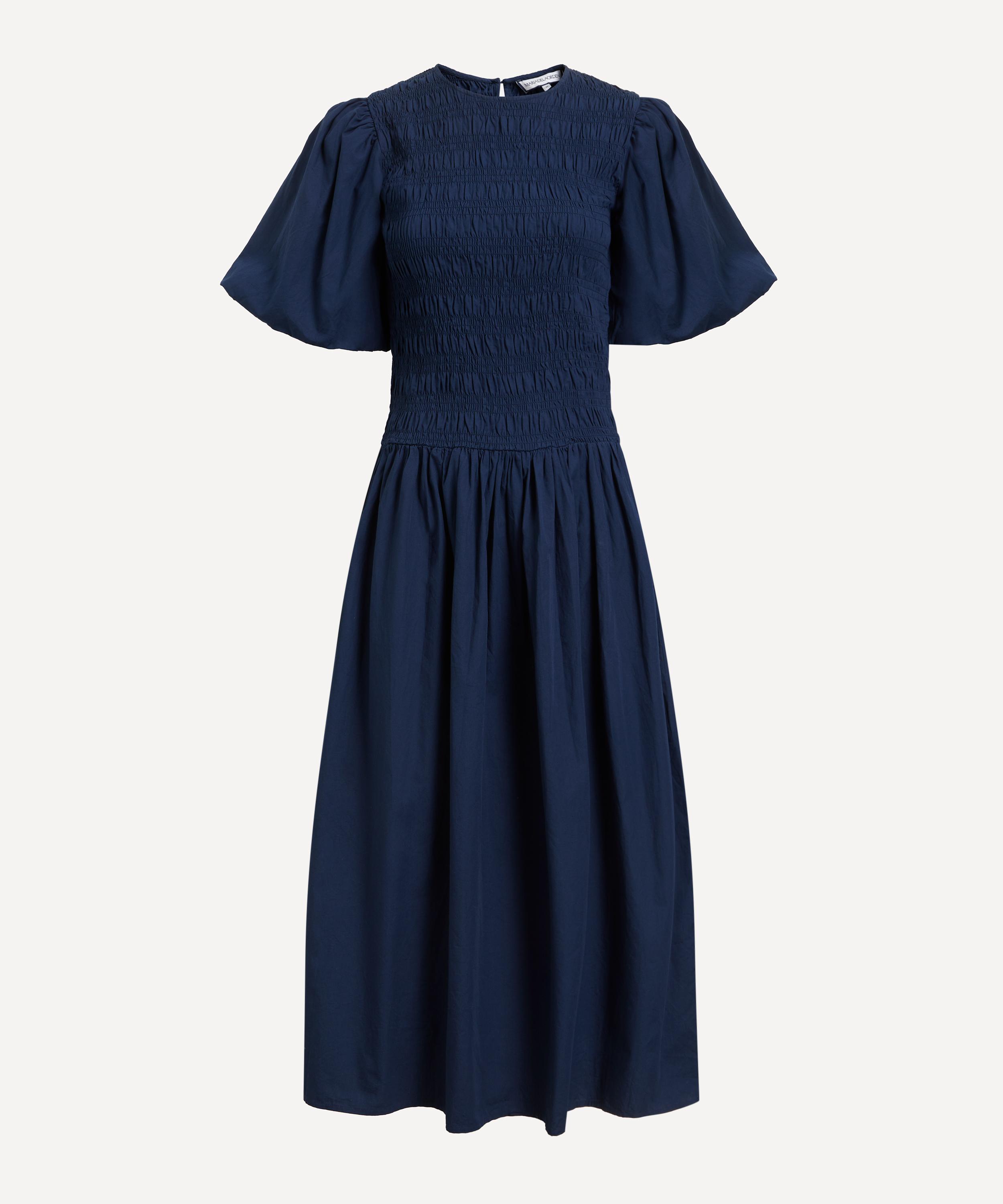 MARIA DE LA ORDEN MARIA DE LA ORDEN WOMEN'S DIANA NAVY DRESS 