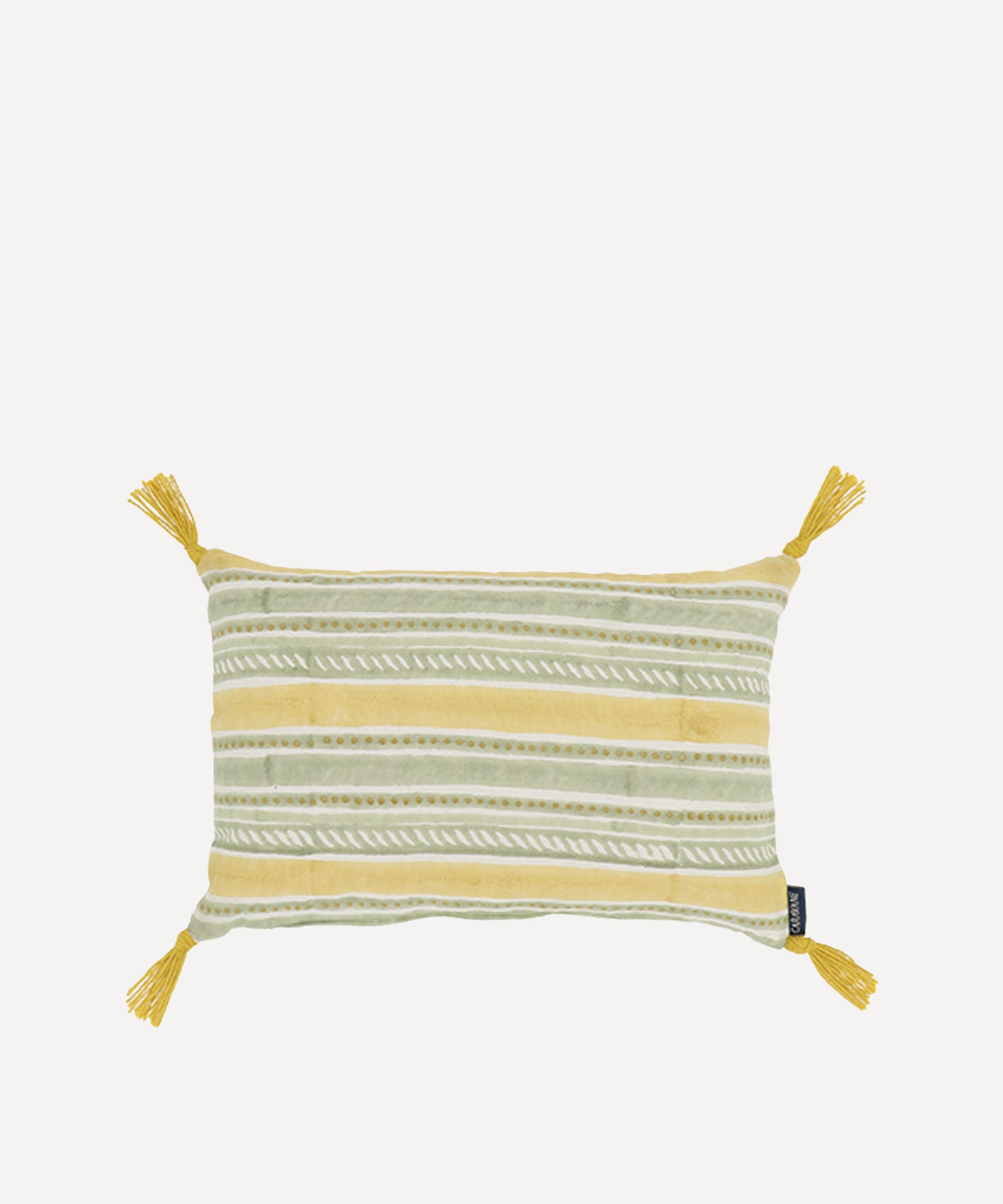 Caravane Spelt-filled Voile Cushion