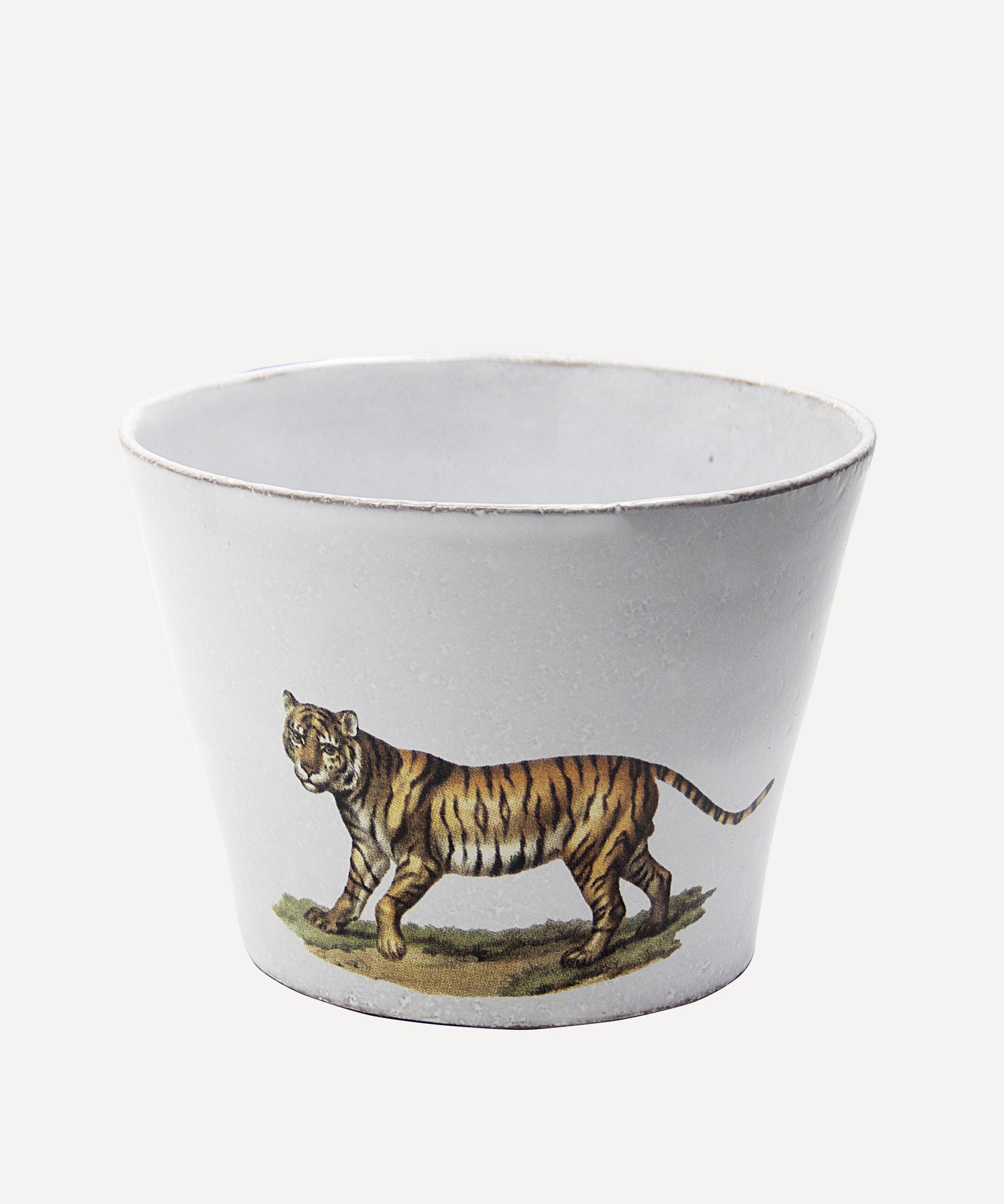 Astier De Villatte Large Felis Tigris Cup Without Handle