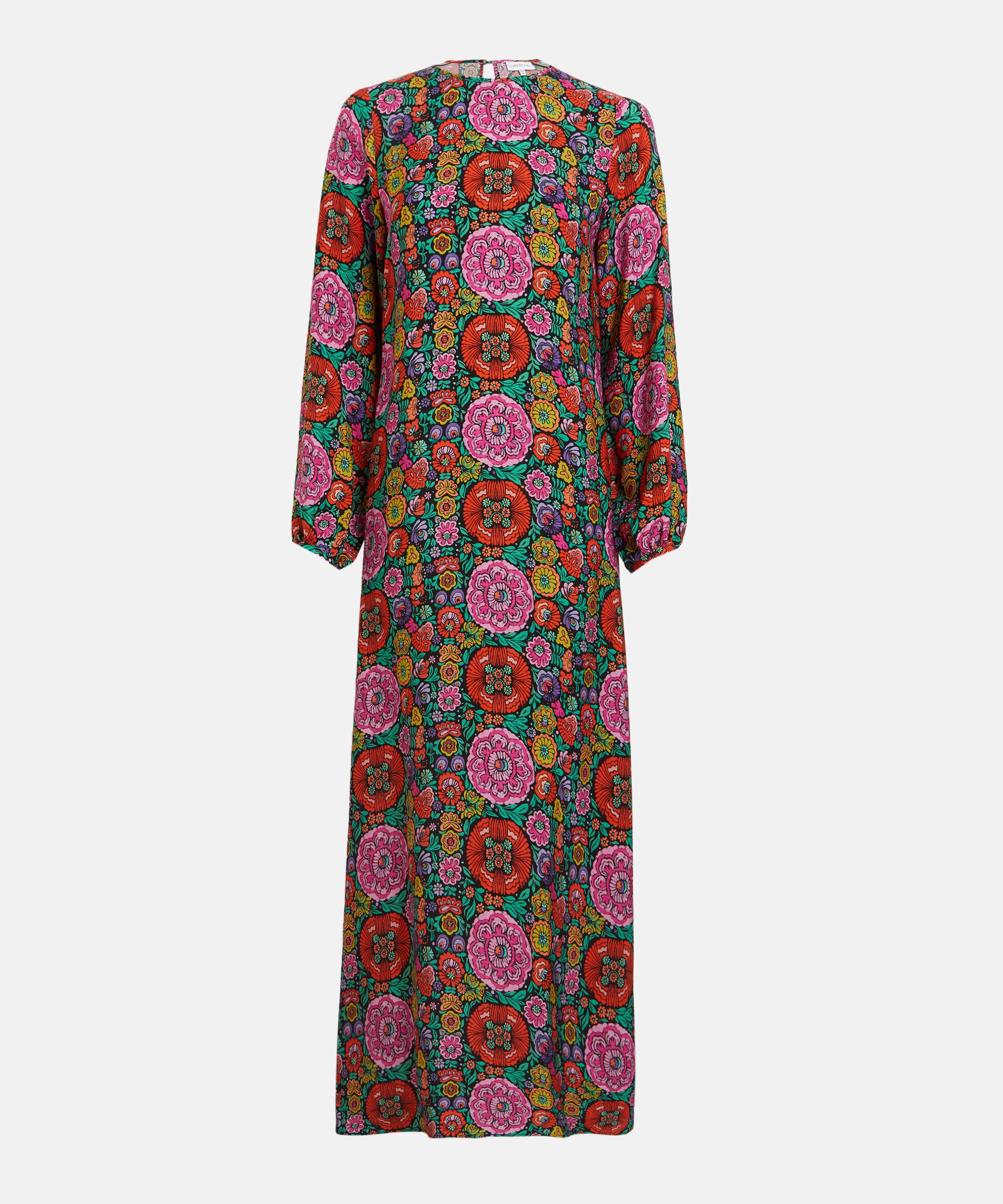 Liberty Women's Begonia Garden Soft Column Maxi Dress
