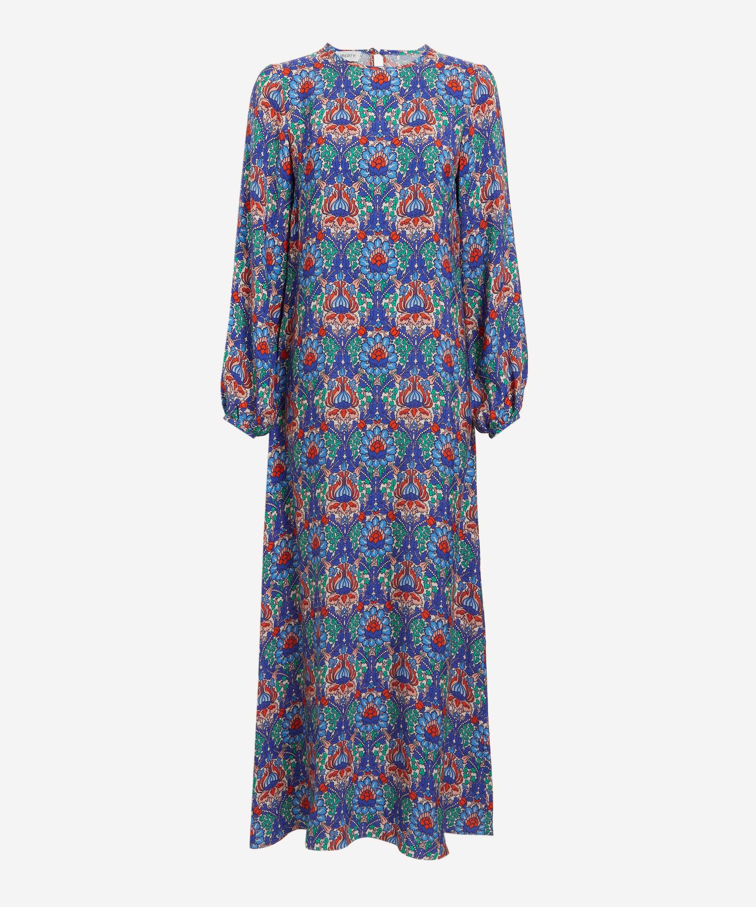 Liberty Women's Electric Nouveausoft Column Maxi Dress
