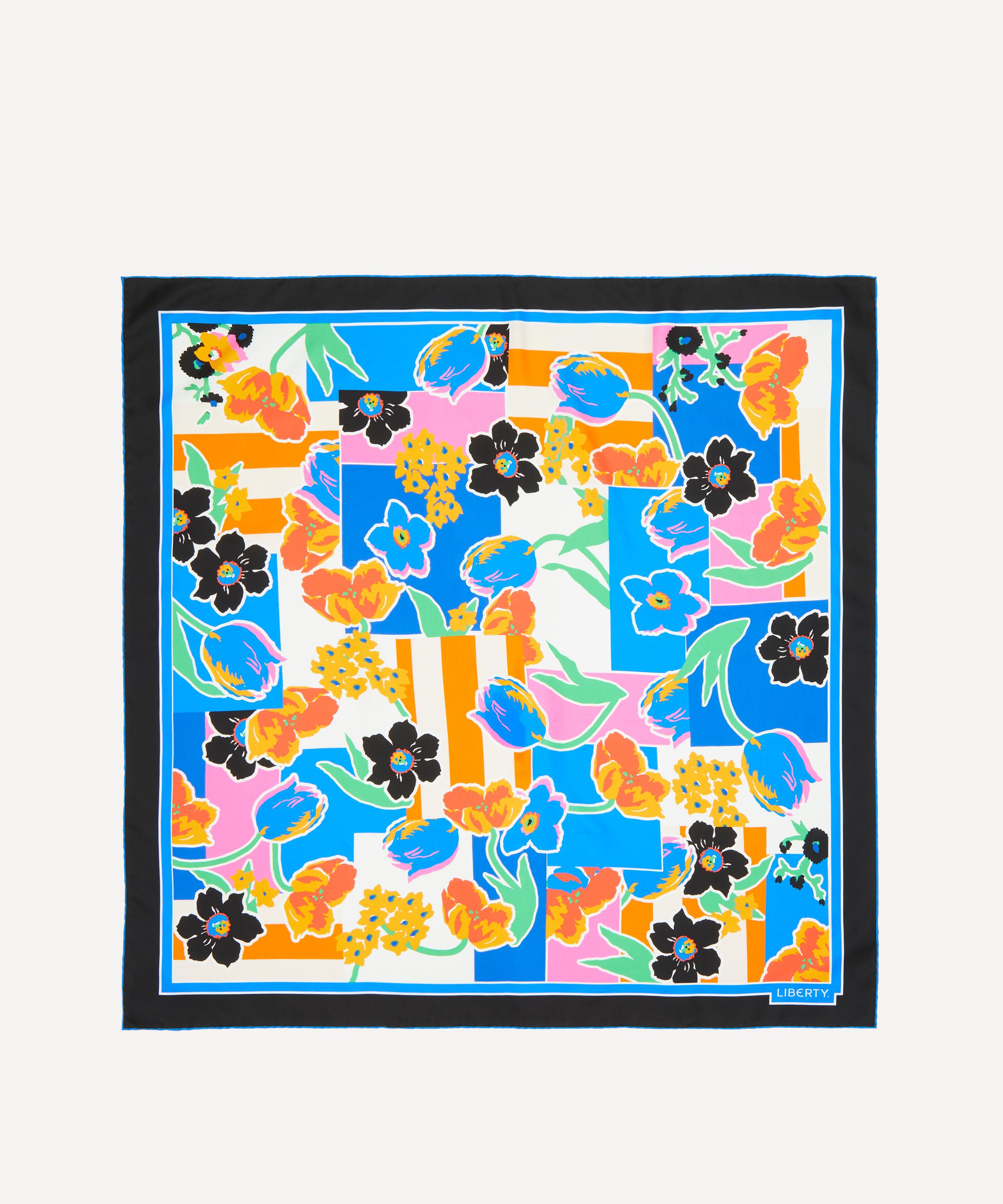 Liberty Women's Marianna's Bouquet 90x90 Silk Scarf