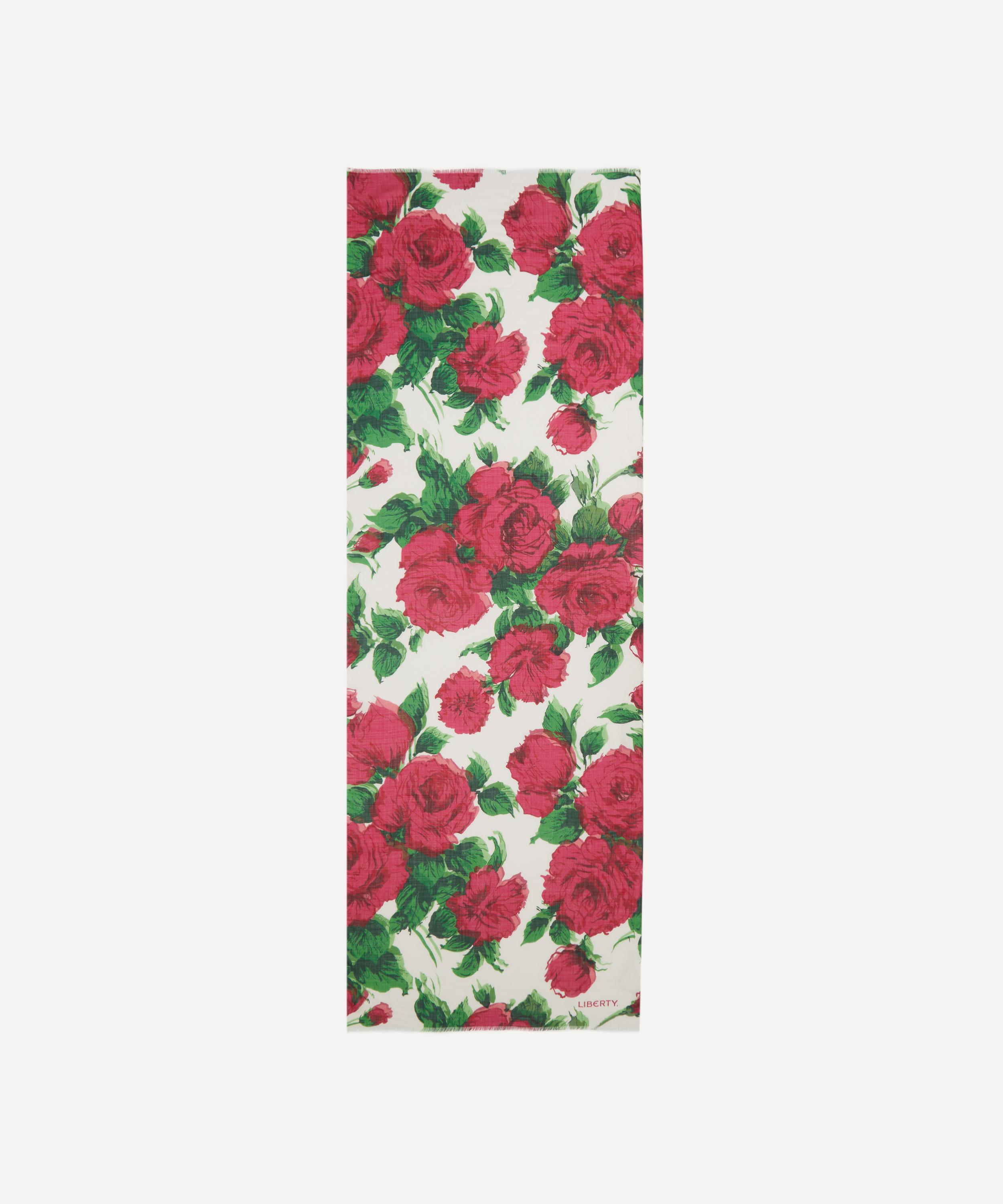 Liberty Women's Carline Blur 70x200 Wool-silk Scarf