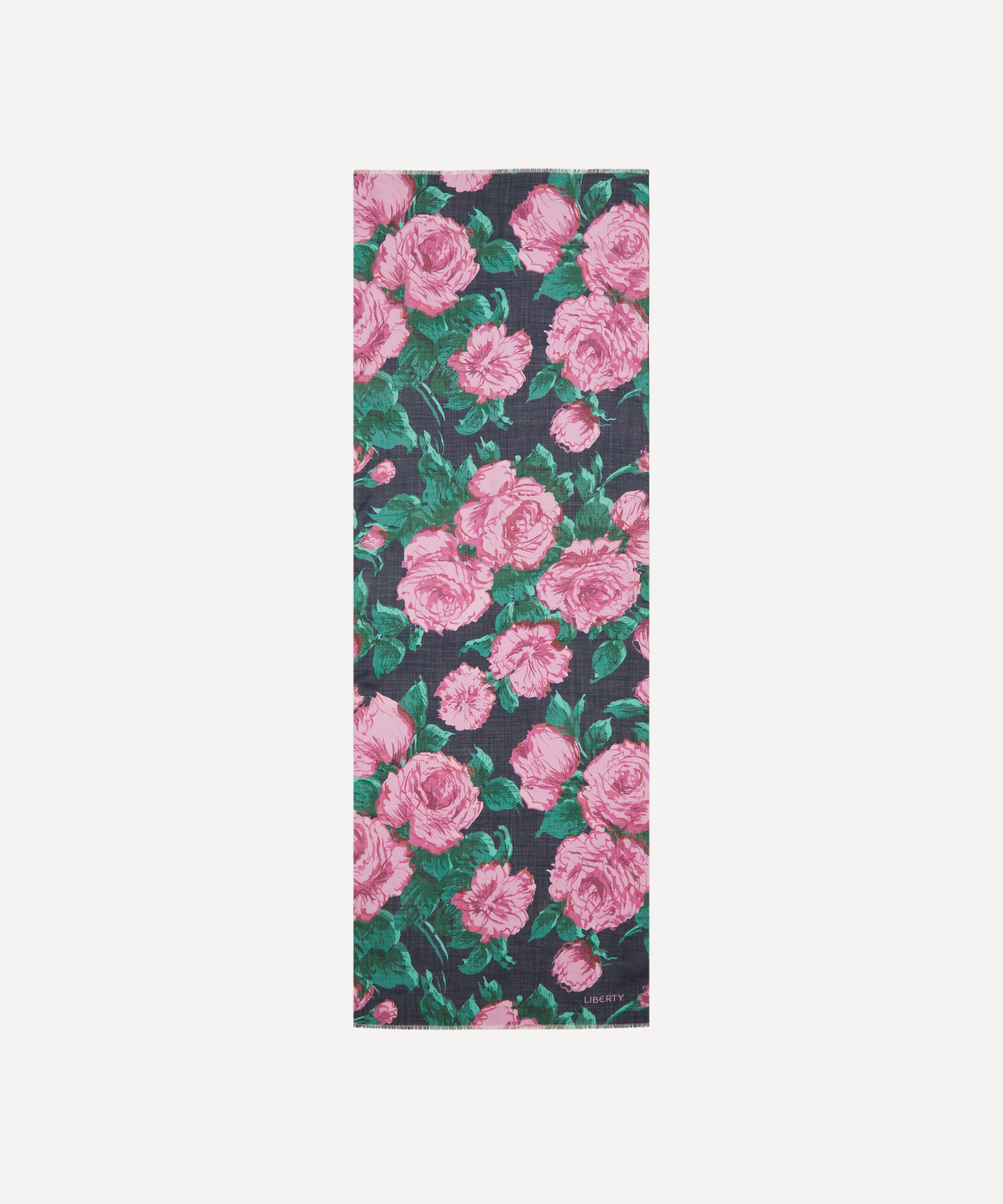 Liberty Women's Carline Blur 70x200 Wool-silk Scarf