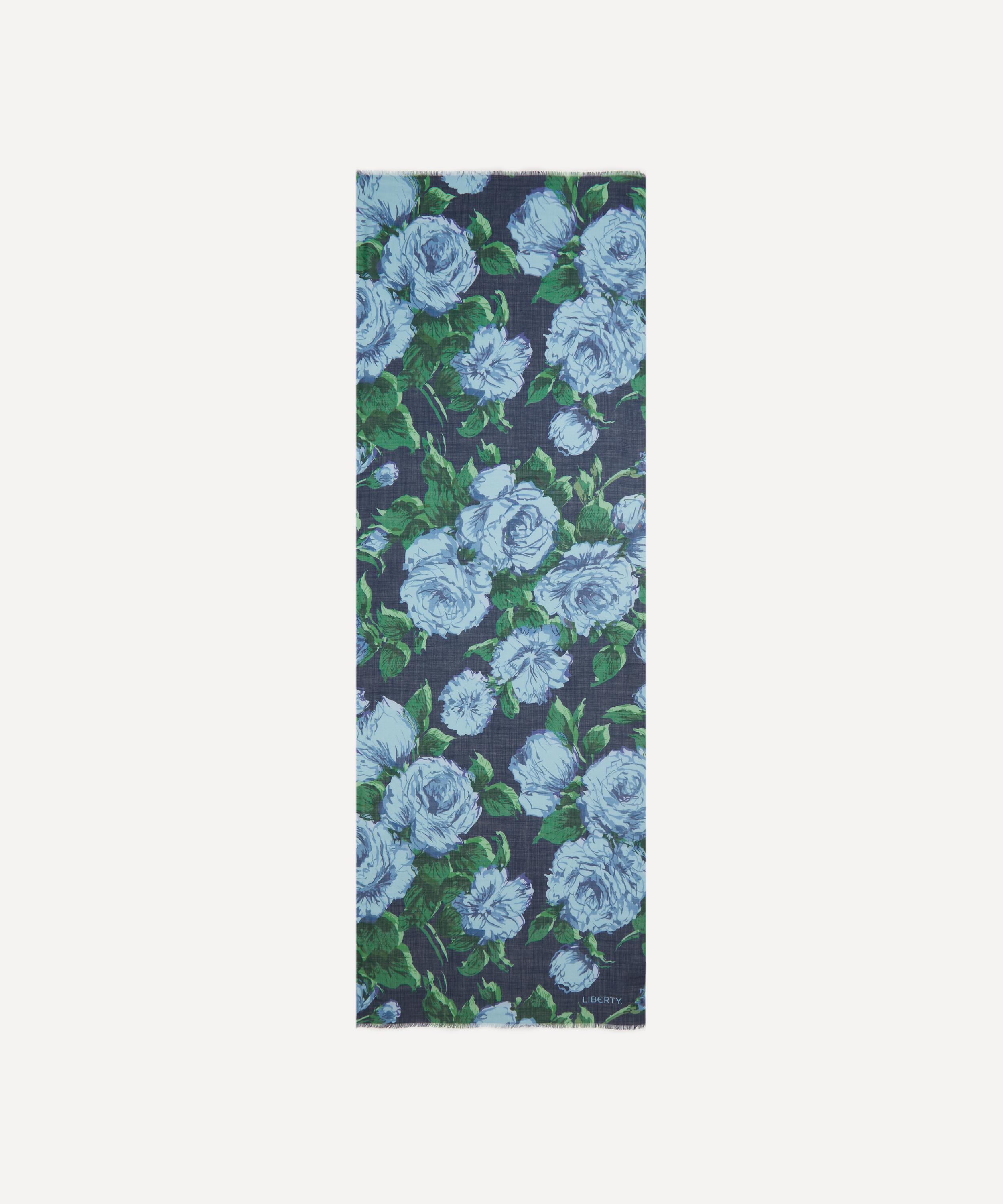 Liberty Women's Carline Blur 70x200 Wool-silk Scarf