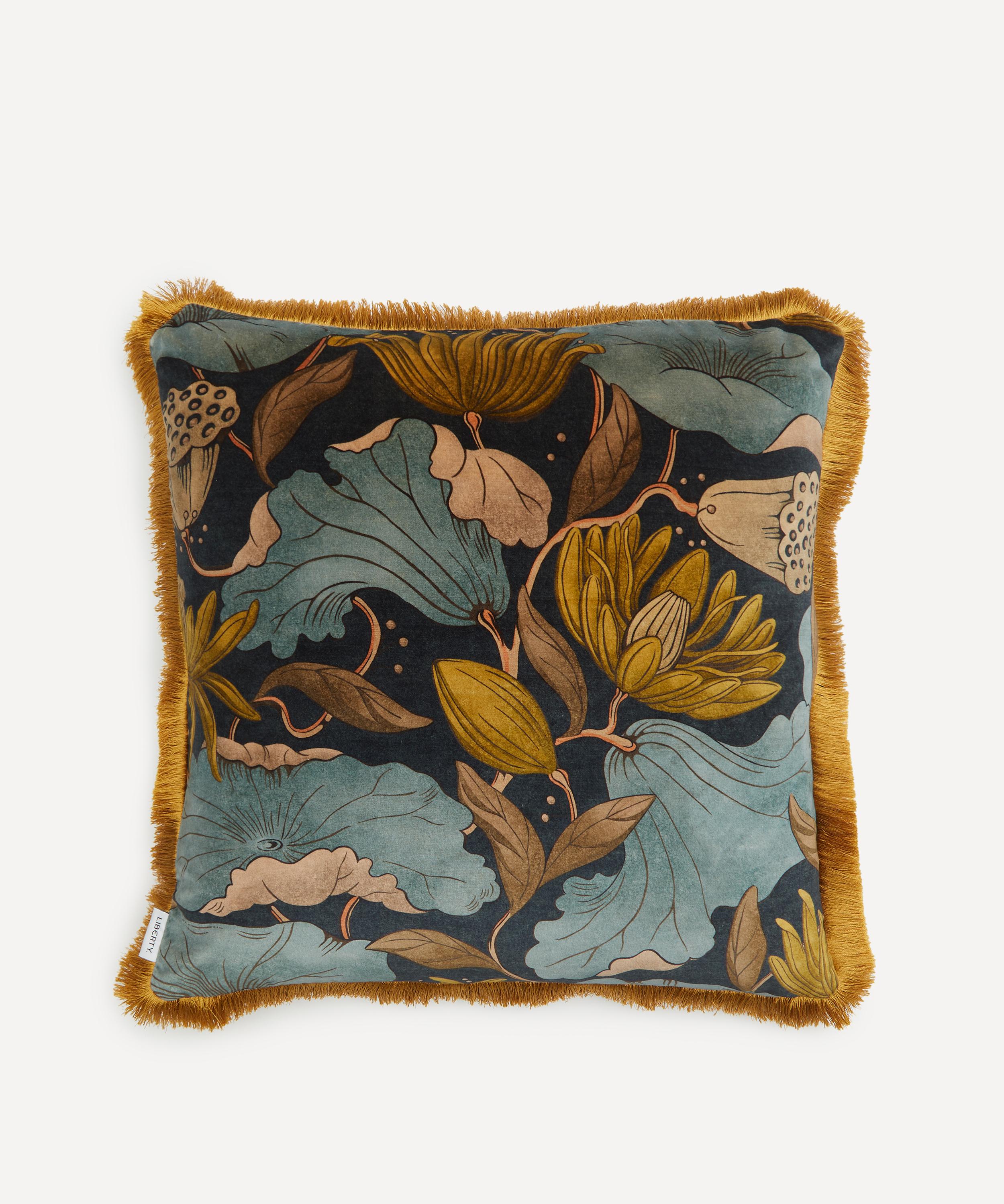 Shop Liberty Wild Lotus Cushion