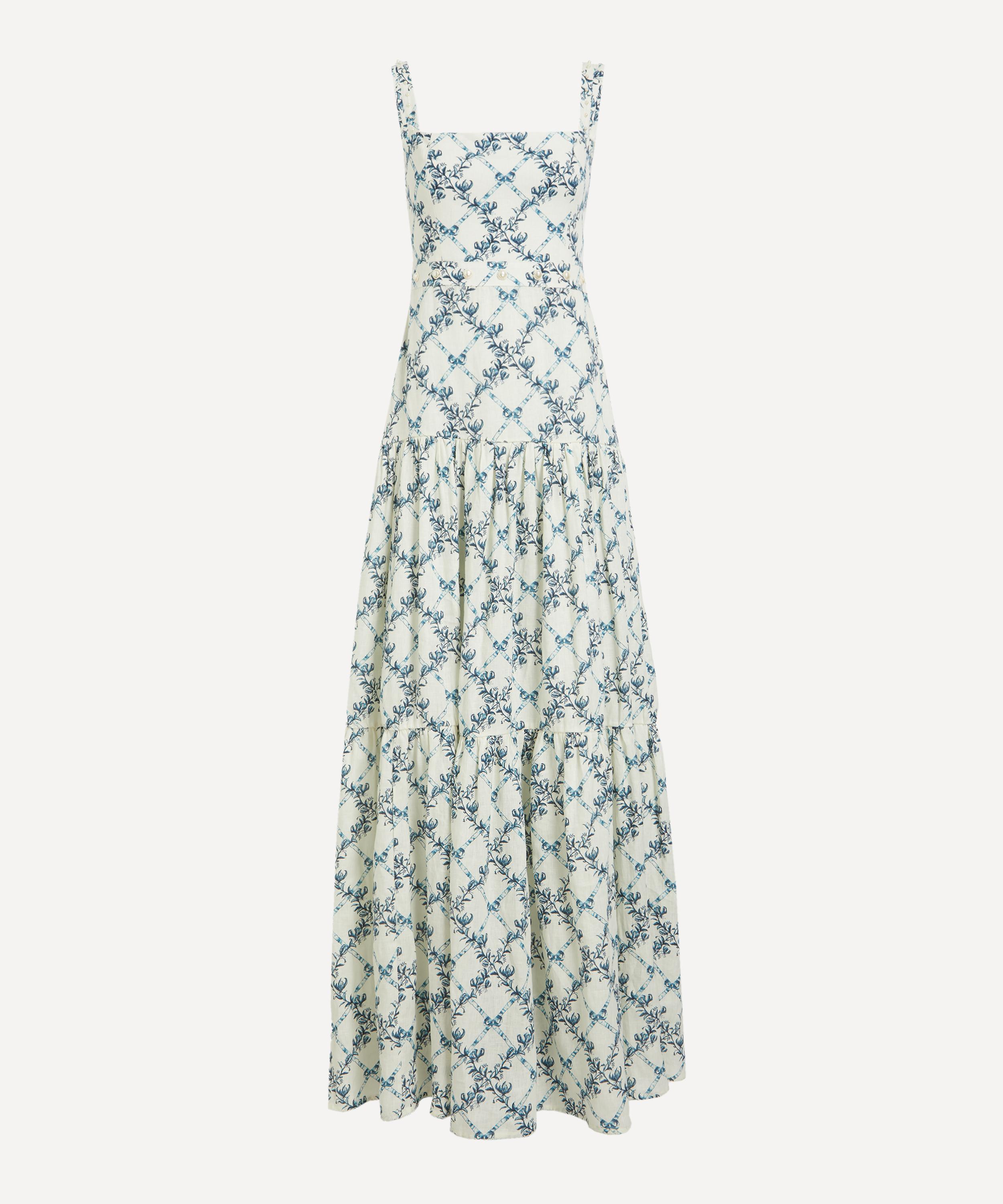 Agua Bendita Women's Lima Gloriosa Maxi Dress In Multi