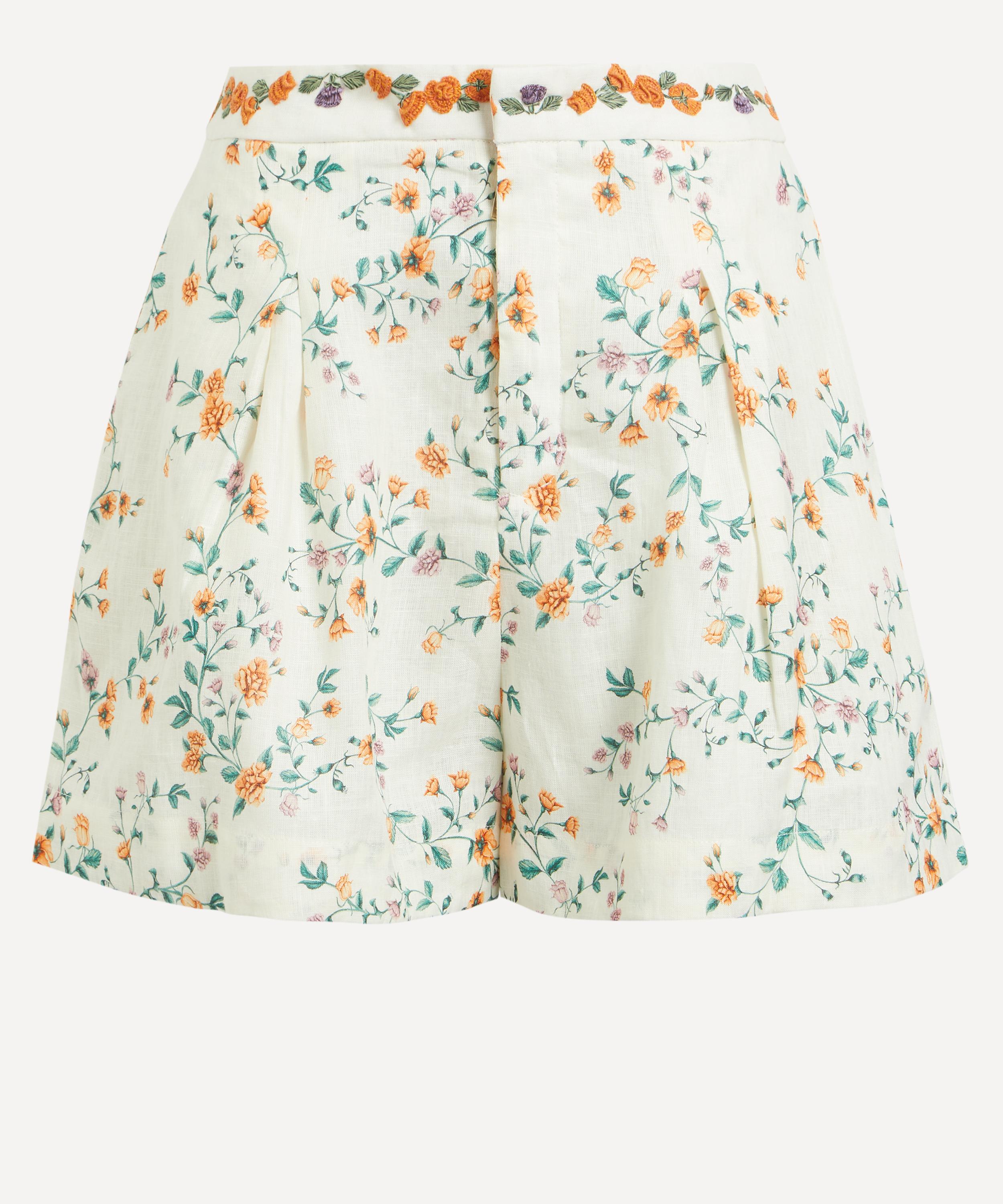 AGUA BENDITA AGUA BENDITA WOMEN'S MARATEA CHINESIS HIGH-RISE SHORTS 