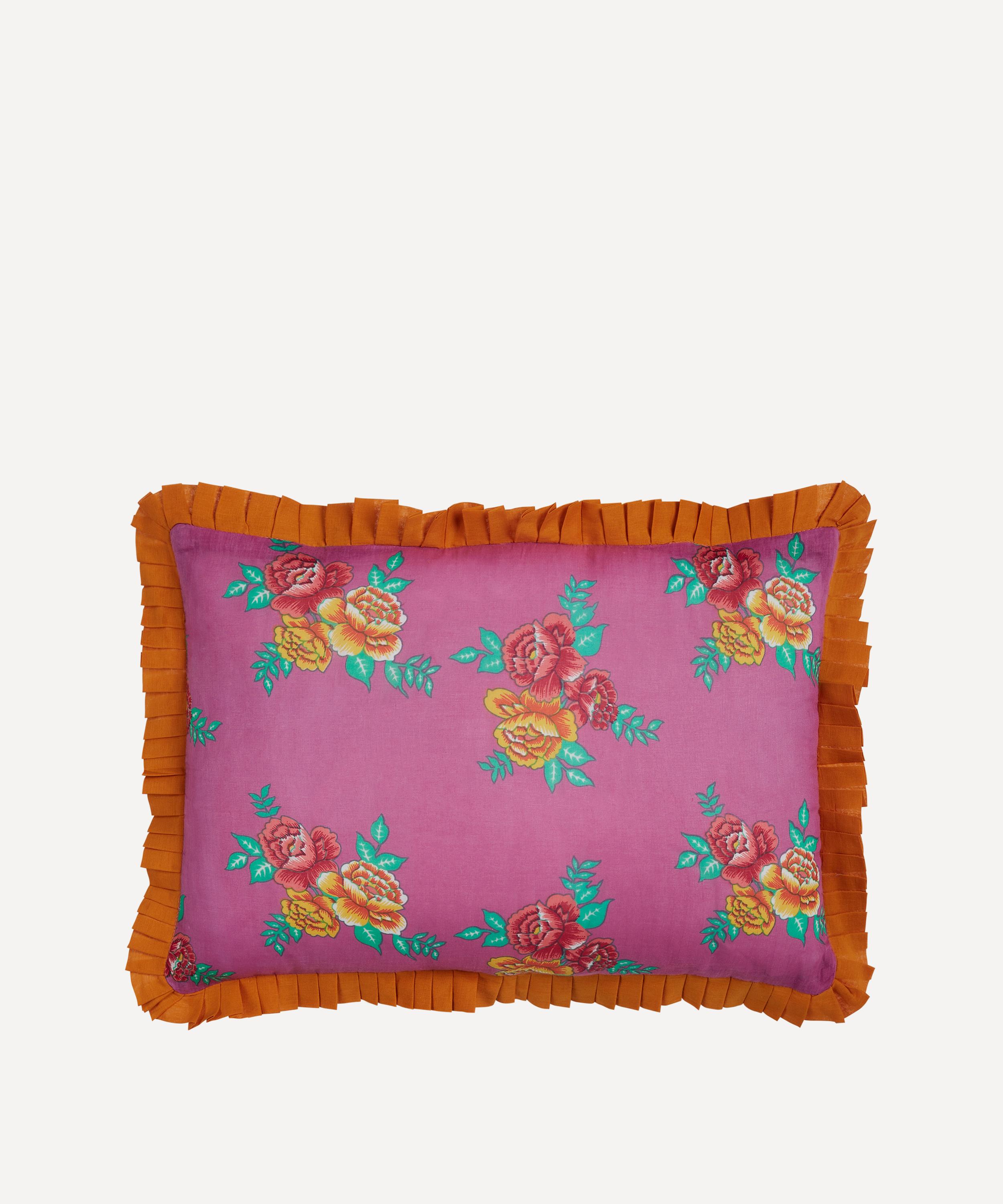 Lisa Corti Gulab Flower Rectangular Cushion