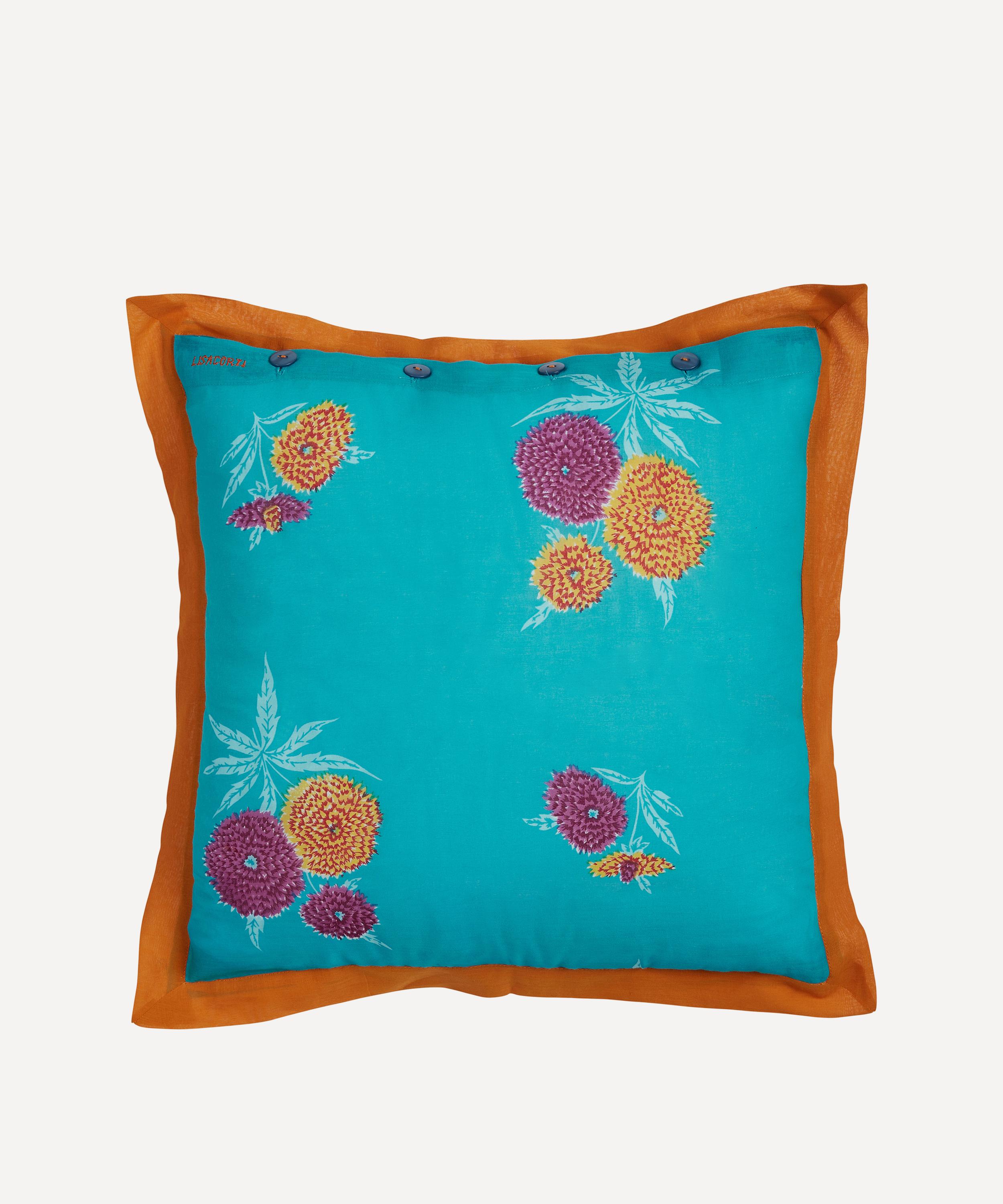 Lisa Corti Small Dhalia Square Cushion