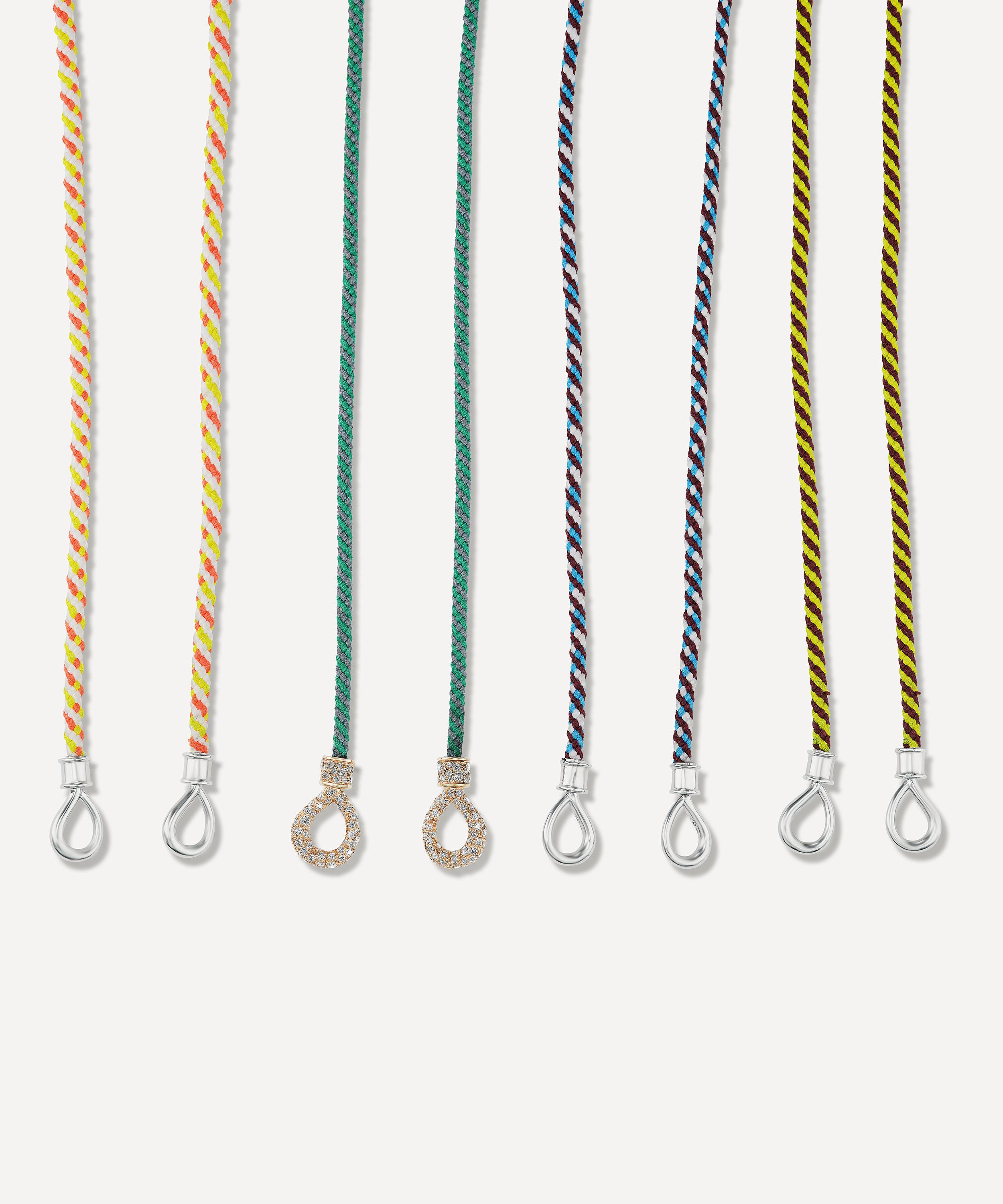 Marla Aaron Sterling Silver String Project Necklace