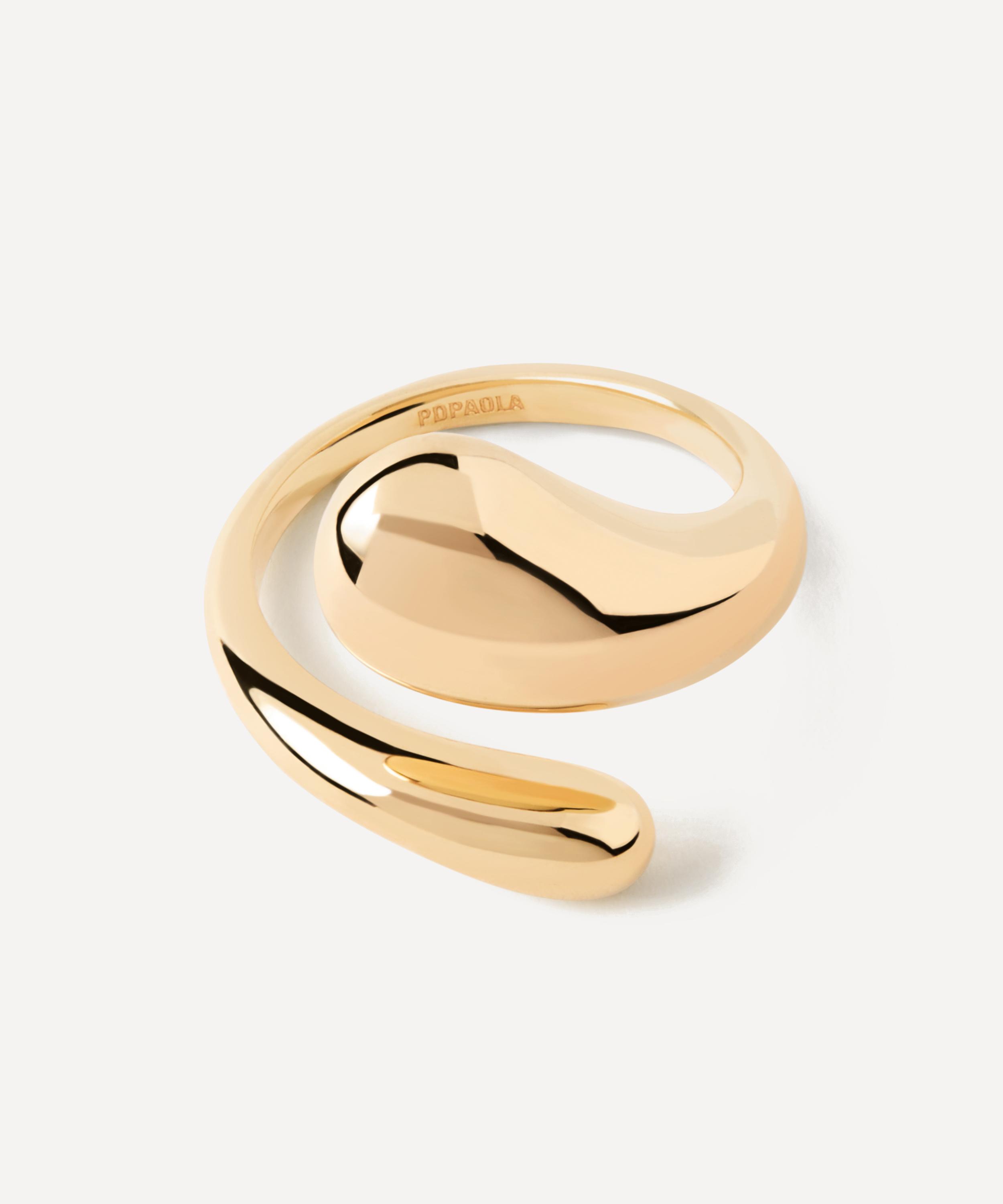 Pdpaola 18ct Gold-plated Orbit Ring