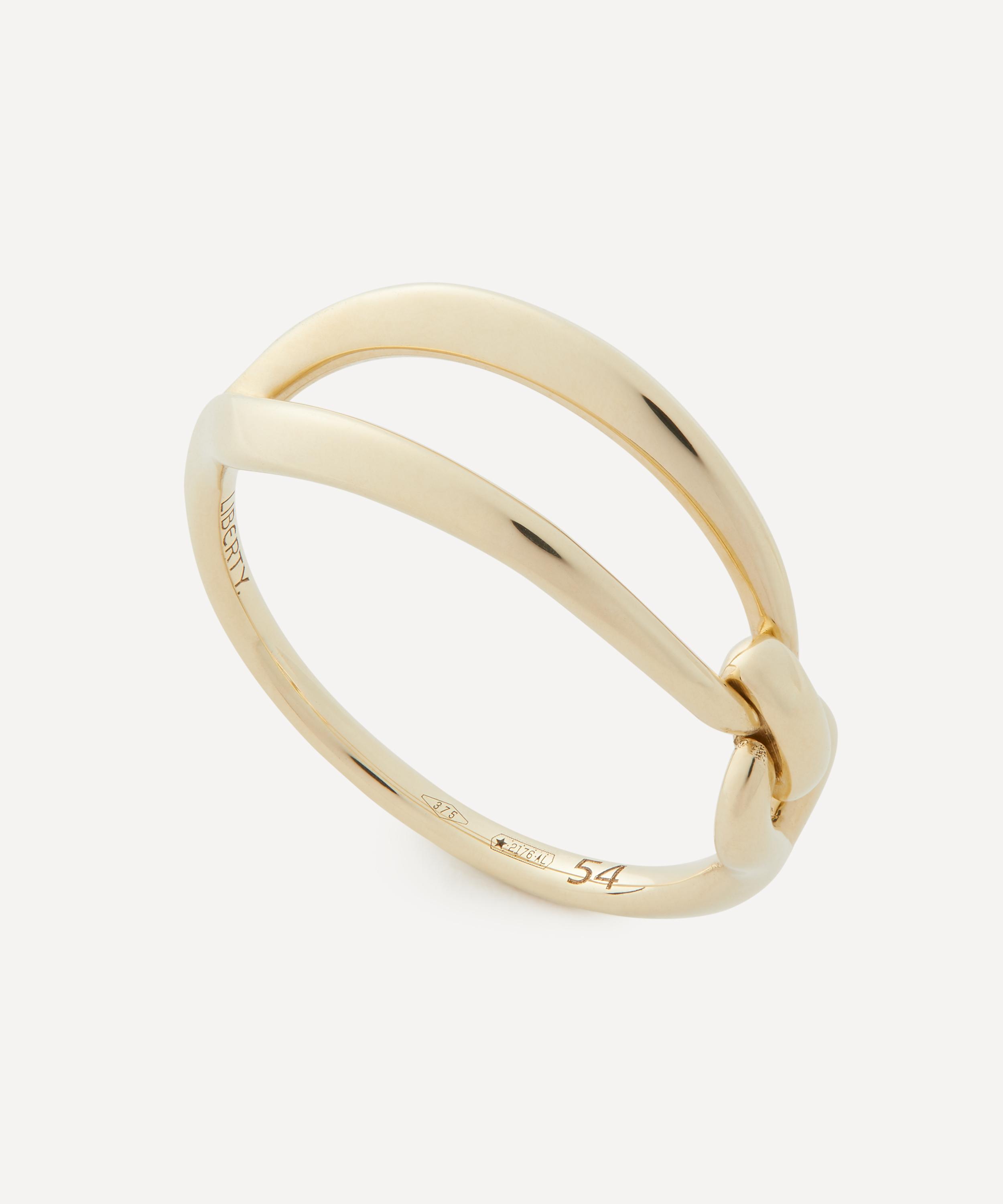 Liberty 9ct Gold Link Ring