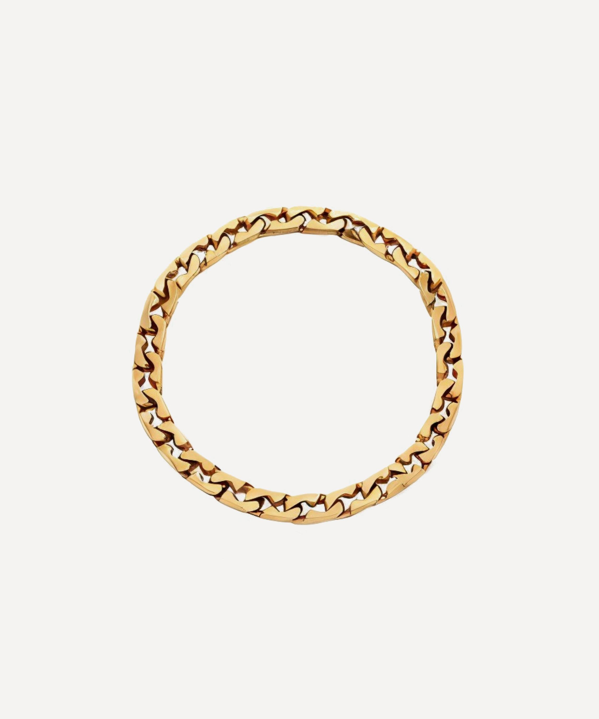 Atelier Vm 18ct Gold Delizioso Catena Greca Chain Ring