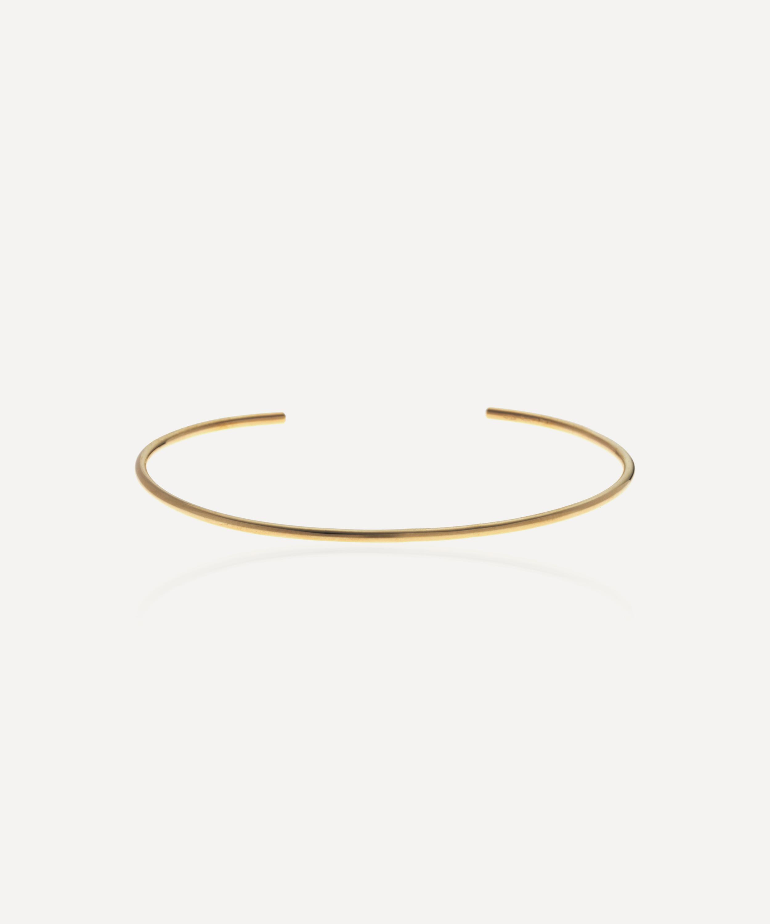 Atelier Vm 9ct Gold Rigido Bangle Bracelet