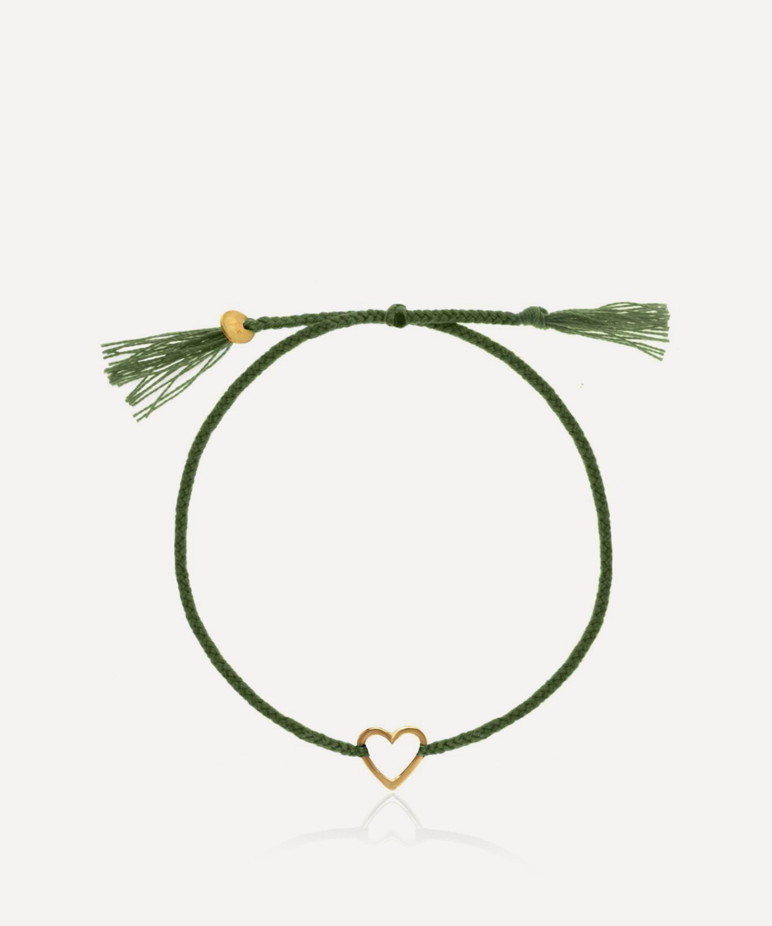 Atelier Vm 9ct Gold Per Far Felicit Cotton Bracelet