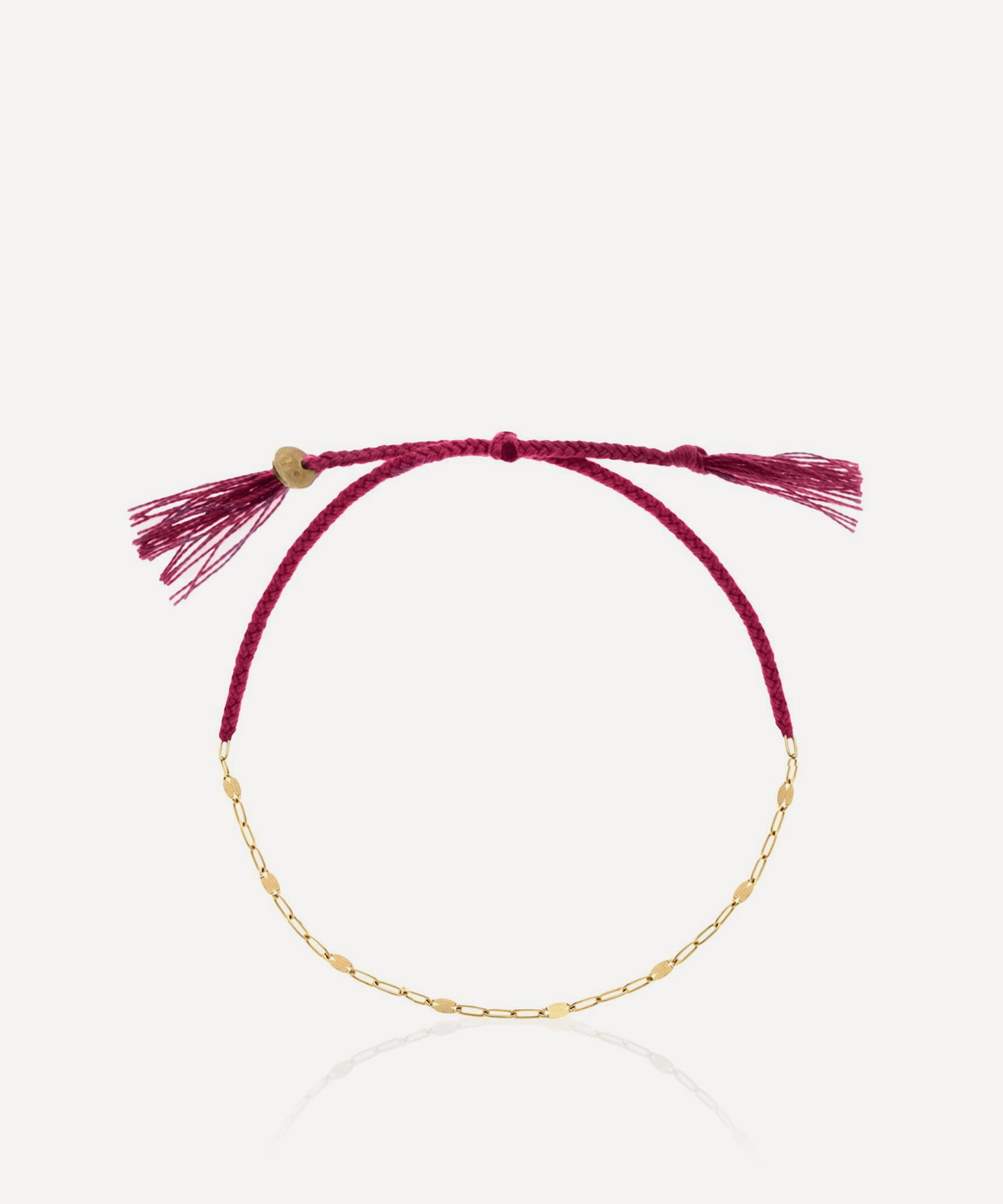 Shop Atelier Vm 18ct Gold Tea Ovale Chain Bracelet
