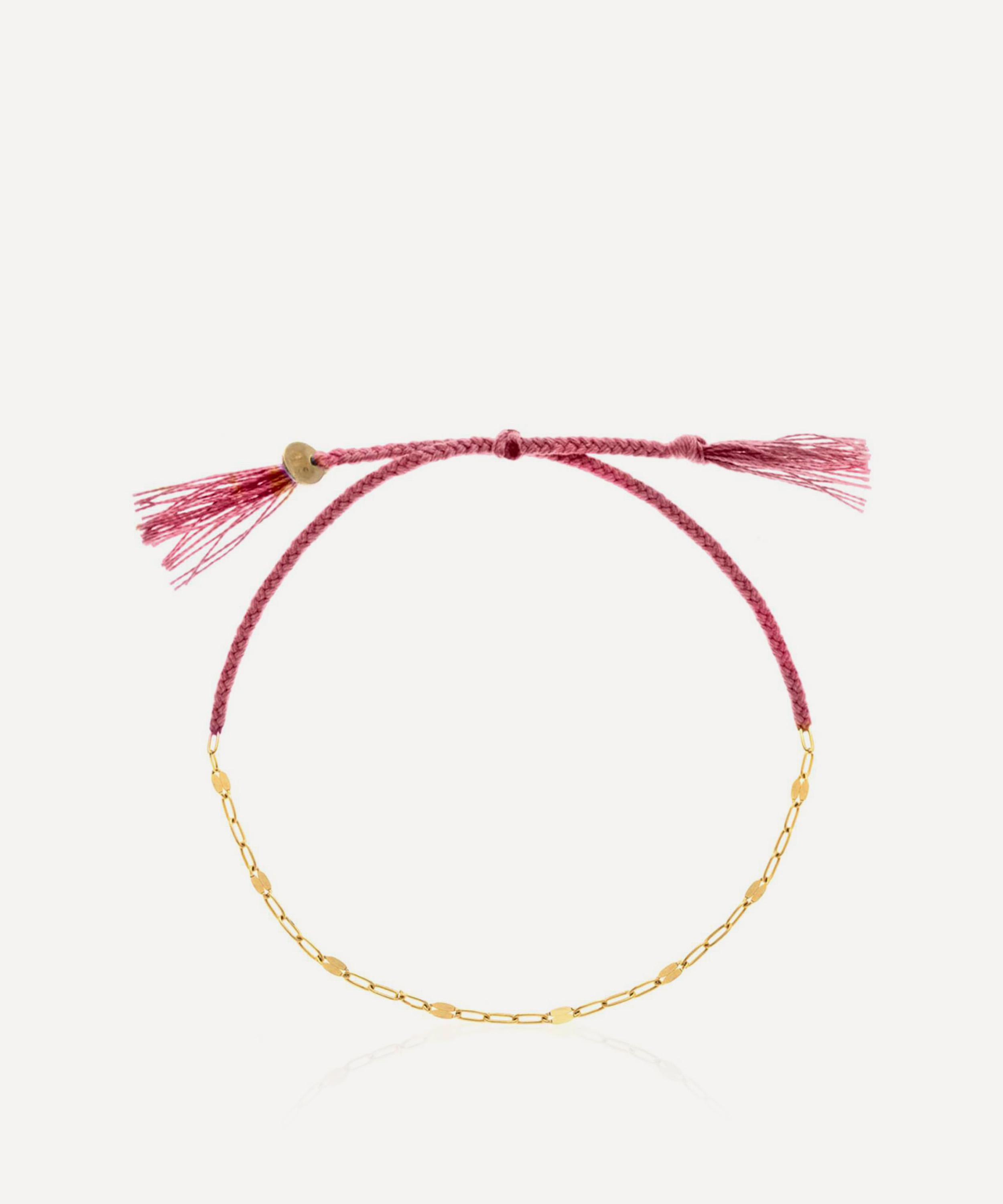 Atelier Vm 18ct Gold Tea Ovale Chain Bracelet