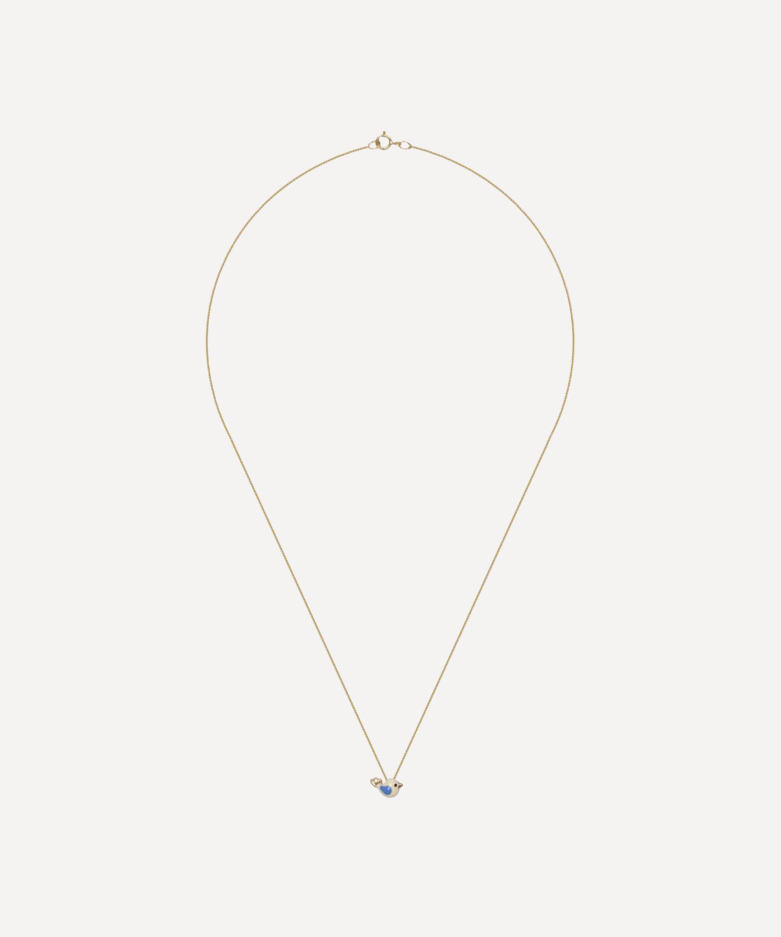 Shop Atelier Vm 18ct Gold Canarino Pendant Necklace