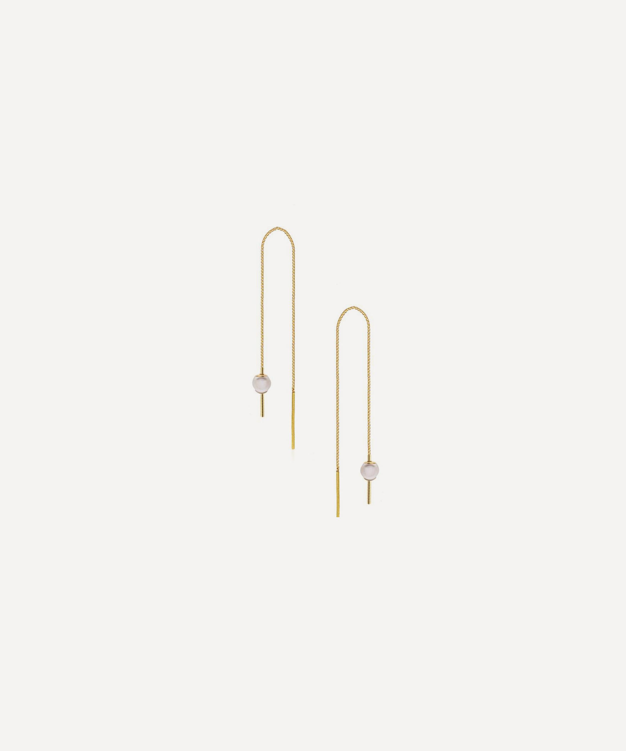 Atelier Vm 18ct Gold Sara Pearl Drop Earring