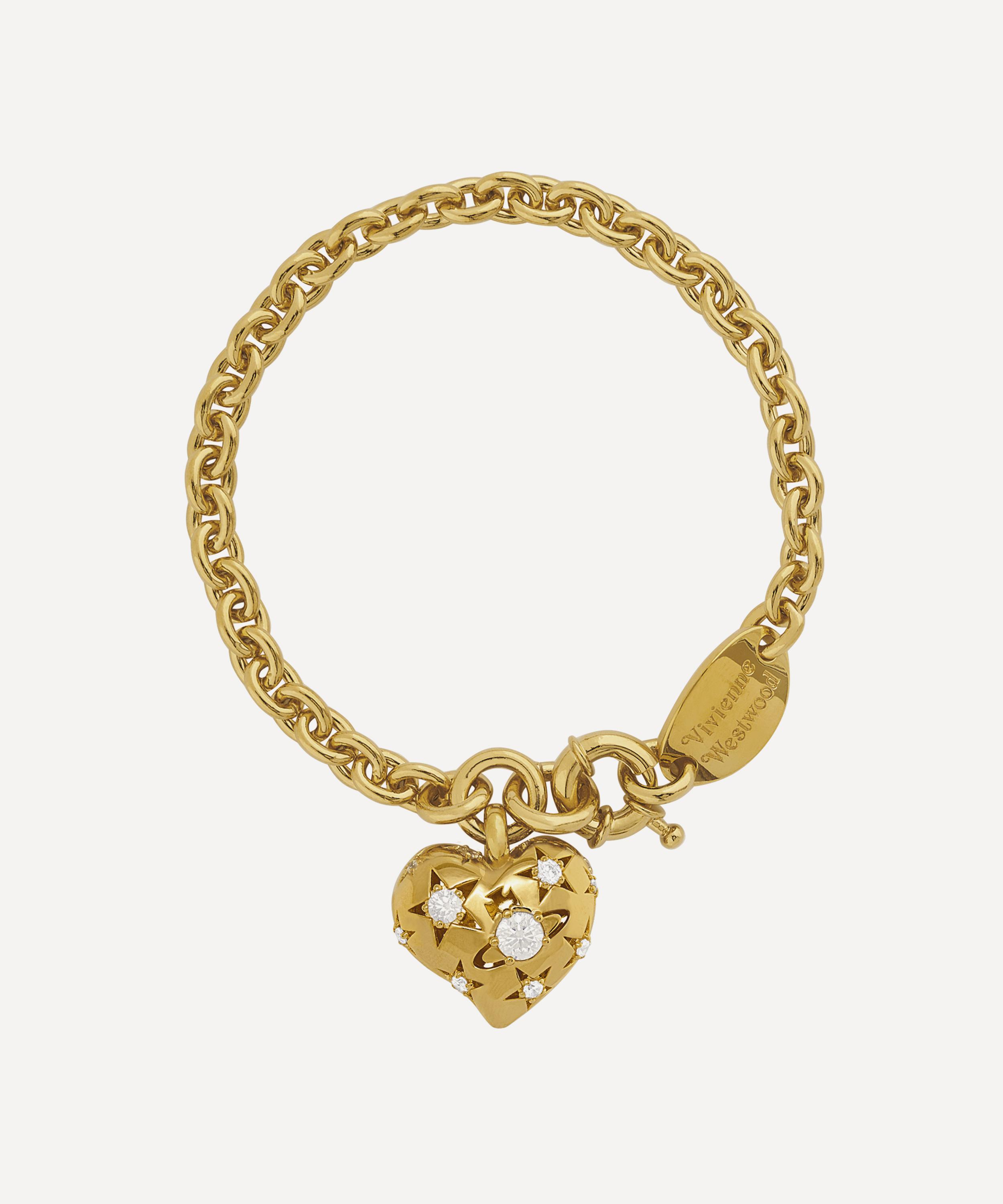Vivienne Westwood Gold-tone Lee Chain Bracelet In Gold