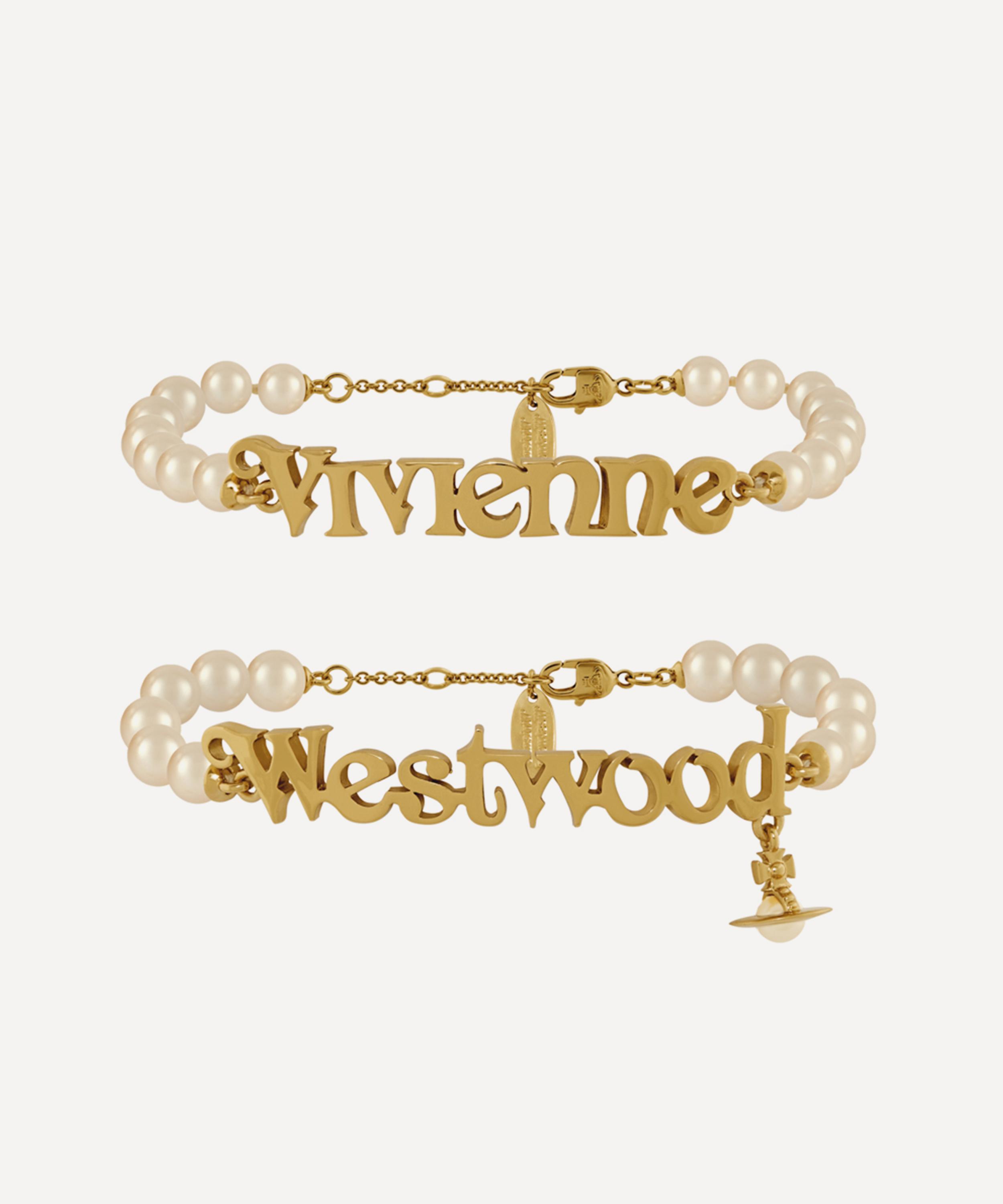 Vivienne Westwood Gold-tone Amelia Bracelet Set In Gold