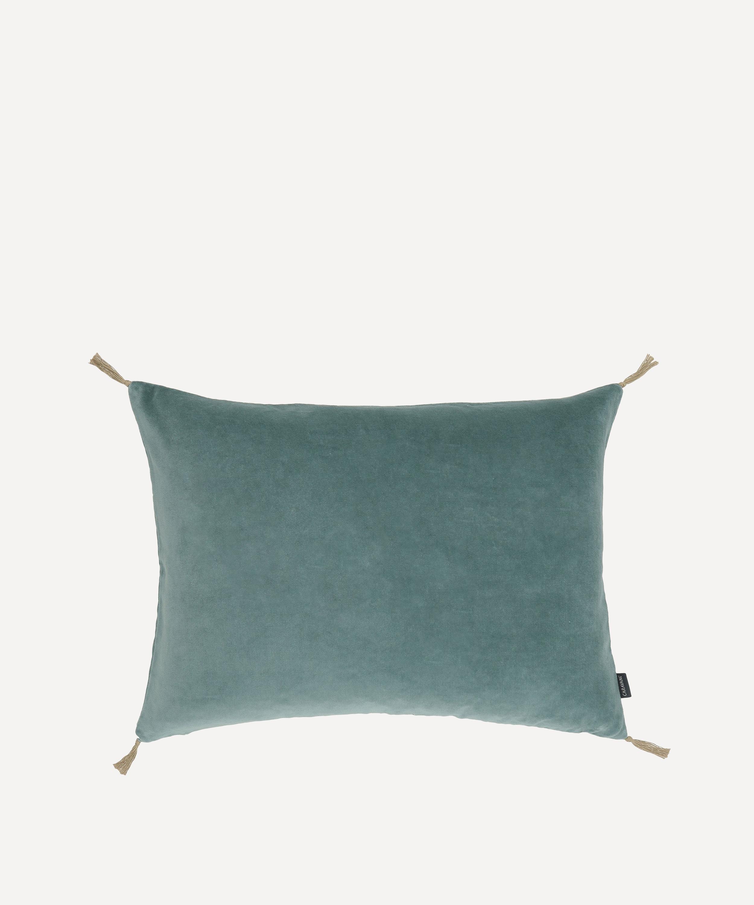 CARAVANE CARAVANE WASHED VELVET CUSHION 