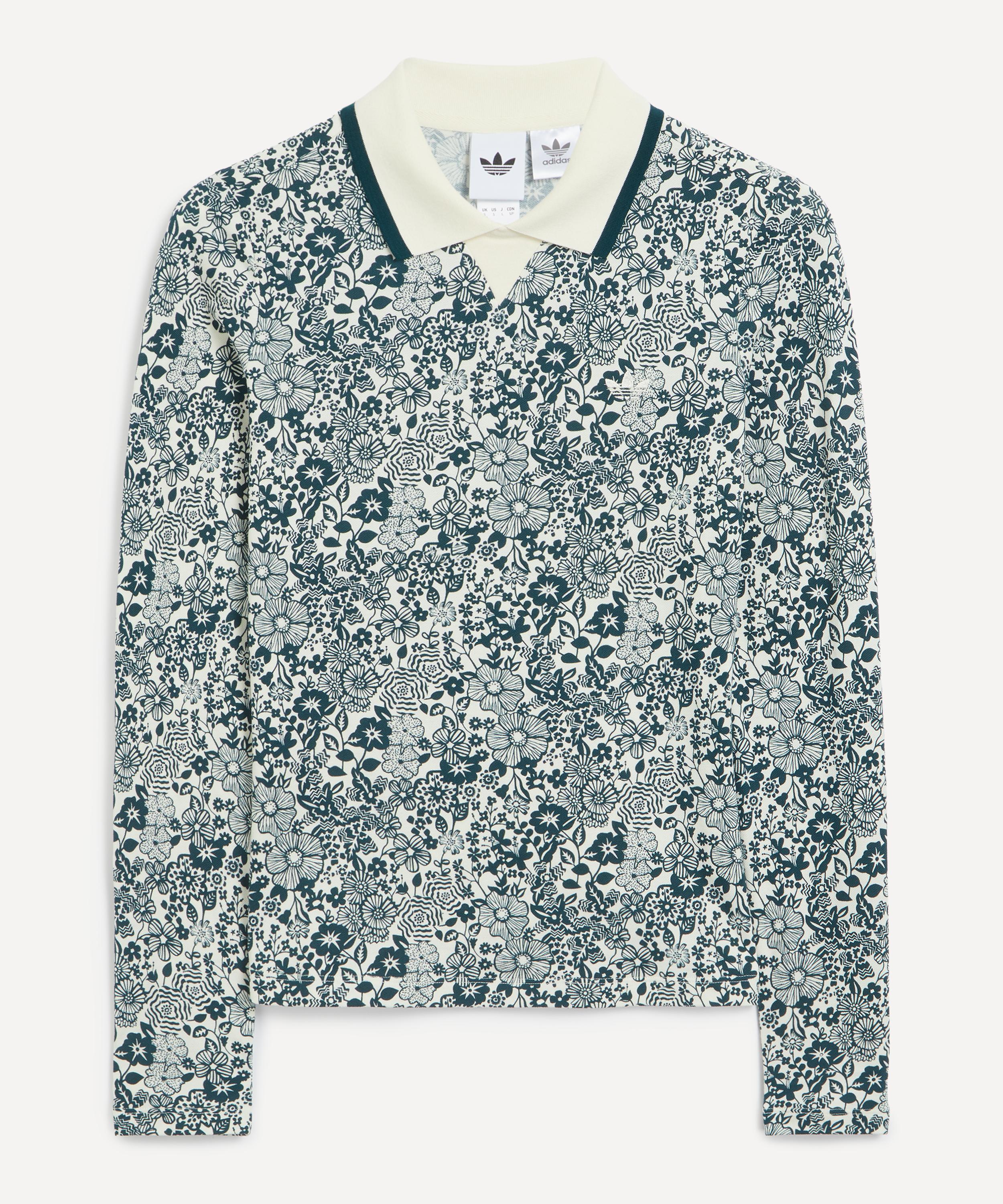 Adidas Originals Adidas Women's X Liberty London Aop Long-sleeve Top In Multi
