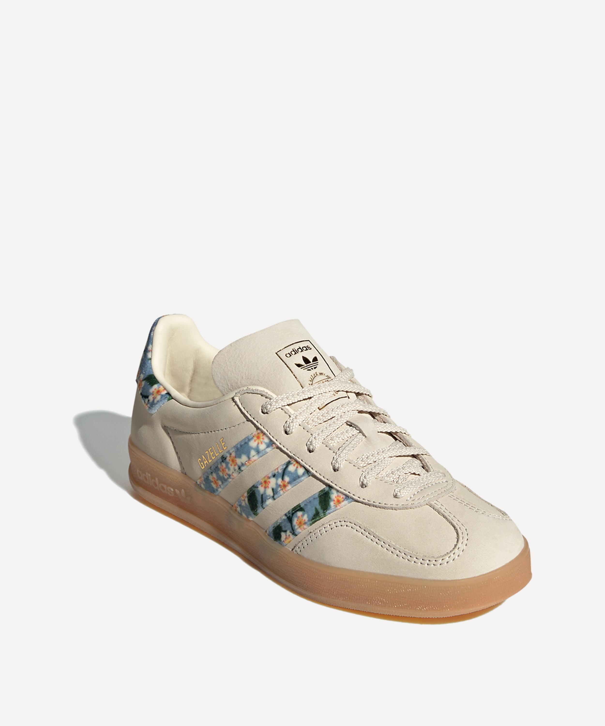 Adidas Originals Adidas X Liberty London Gazelle Indoor Sneaker In Neutral