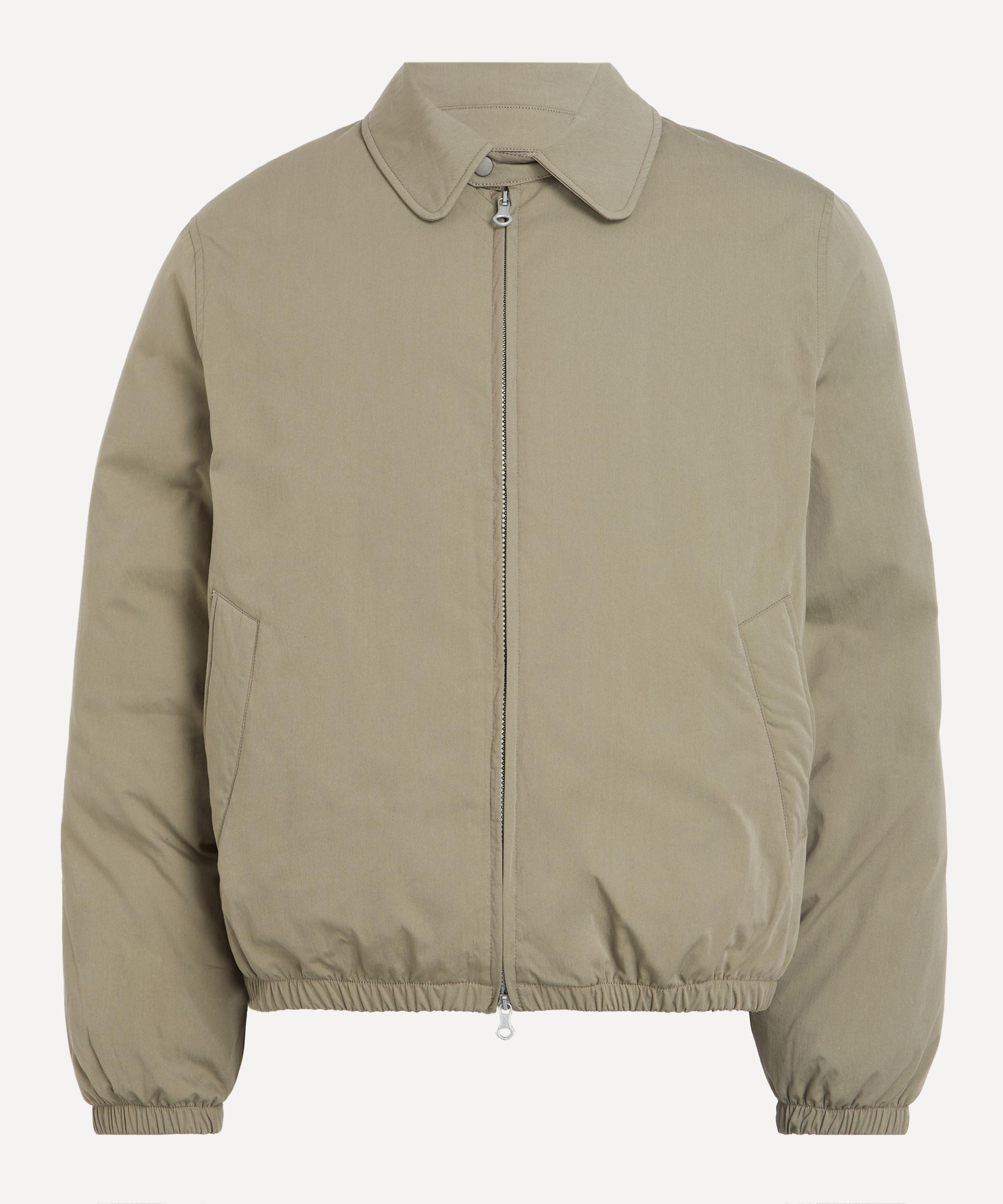 Our Legacy Mens Cropped Avenue Puffa Jacket In Green