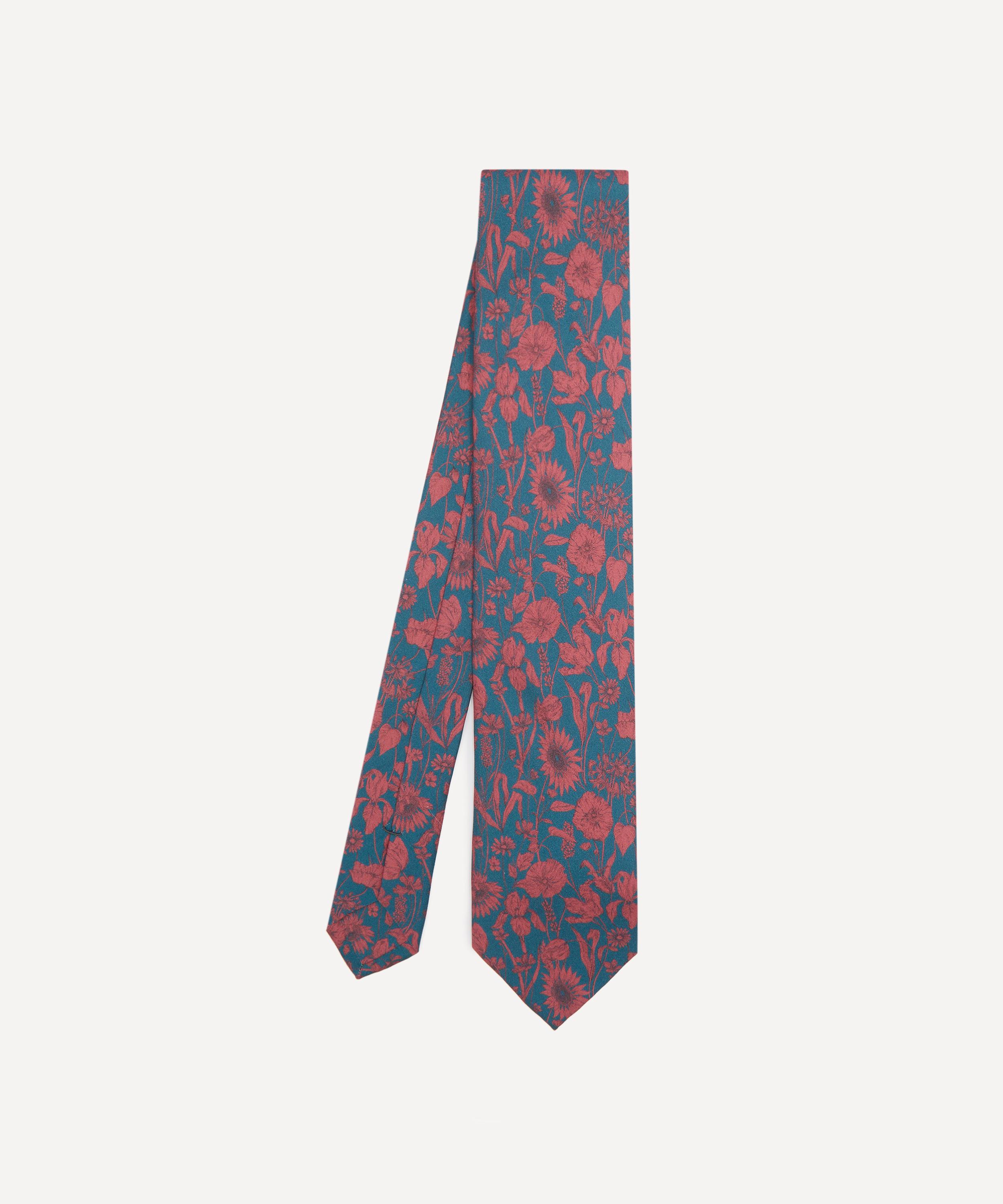 Liberty Mens Mono Muse Silk Tie