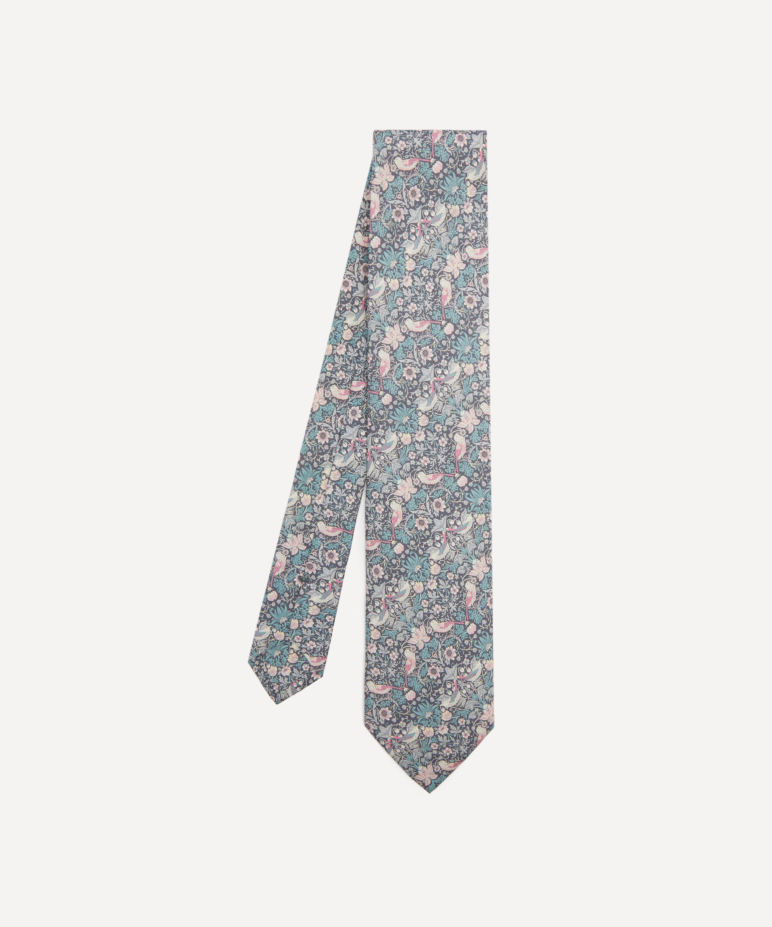 Liberty Mens Strawberry Thief Silk Tie